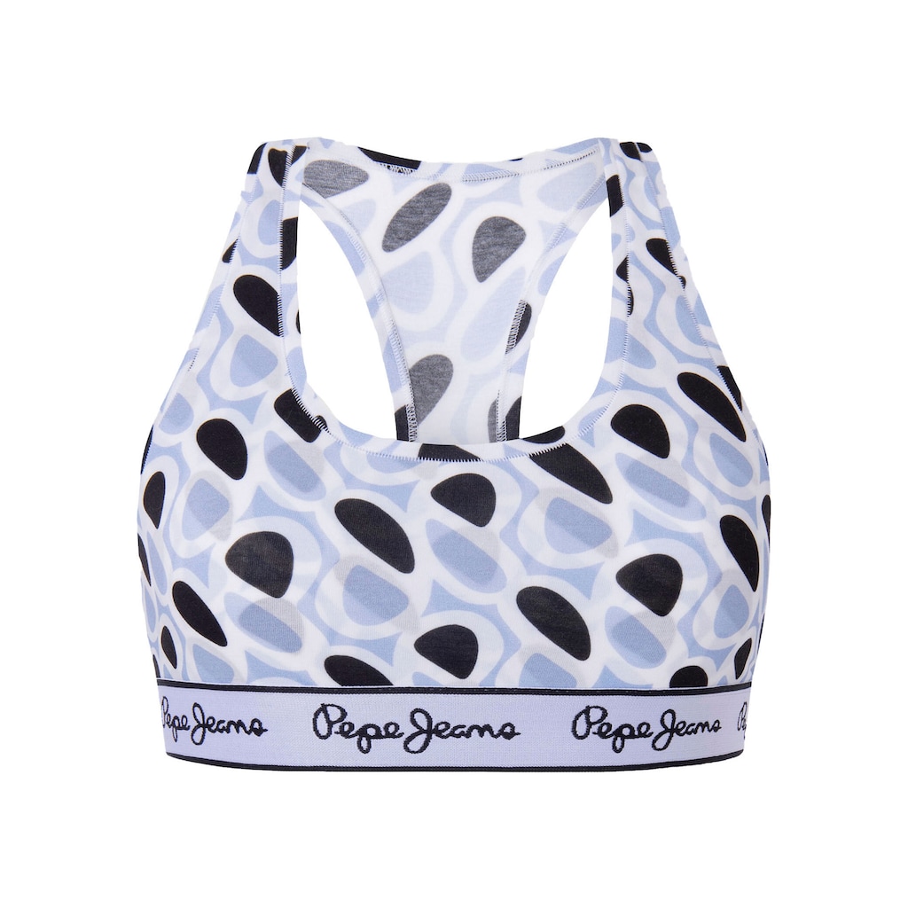 Pepe Jeans Sport-Bustier »Blue Nation Print«