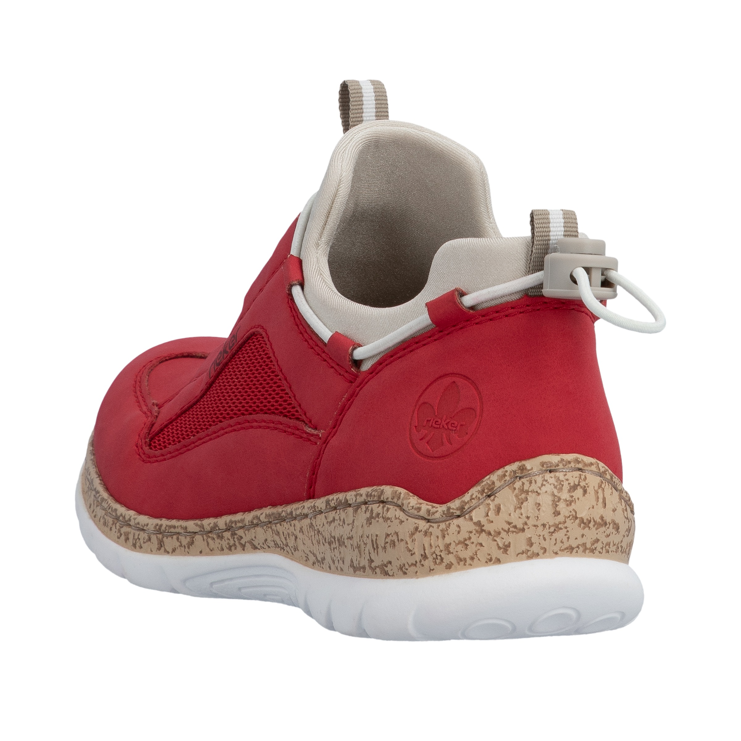 Rieker Slip-On Sneaker Red/Cream 41 3
