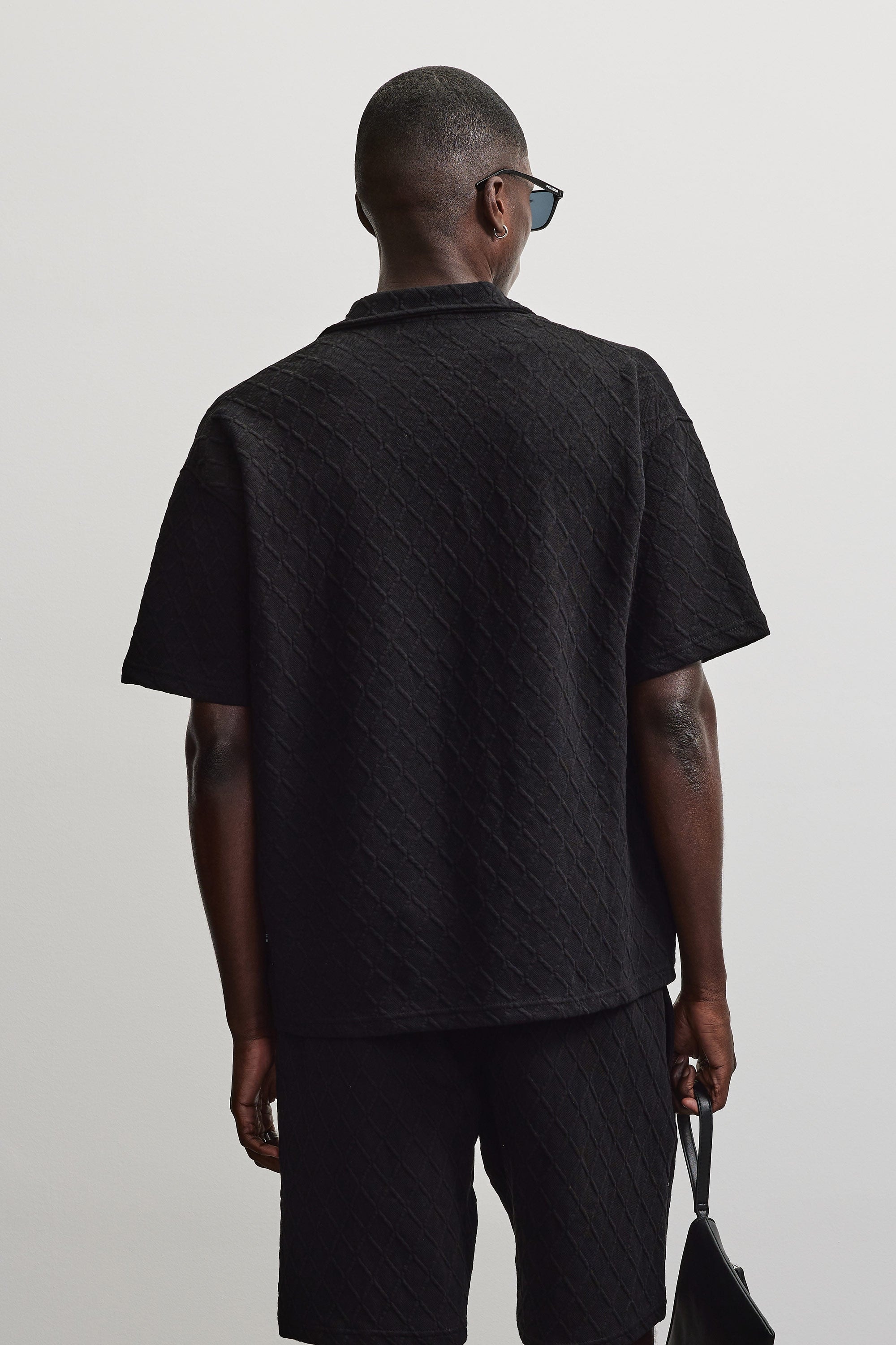 PEGADOR Kurzarmhemd »JOVREN STRUCTURED SHIRT«