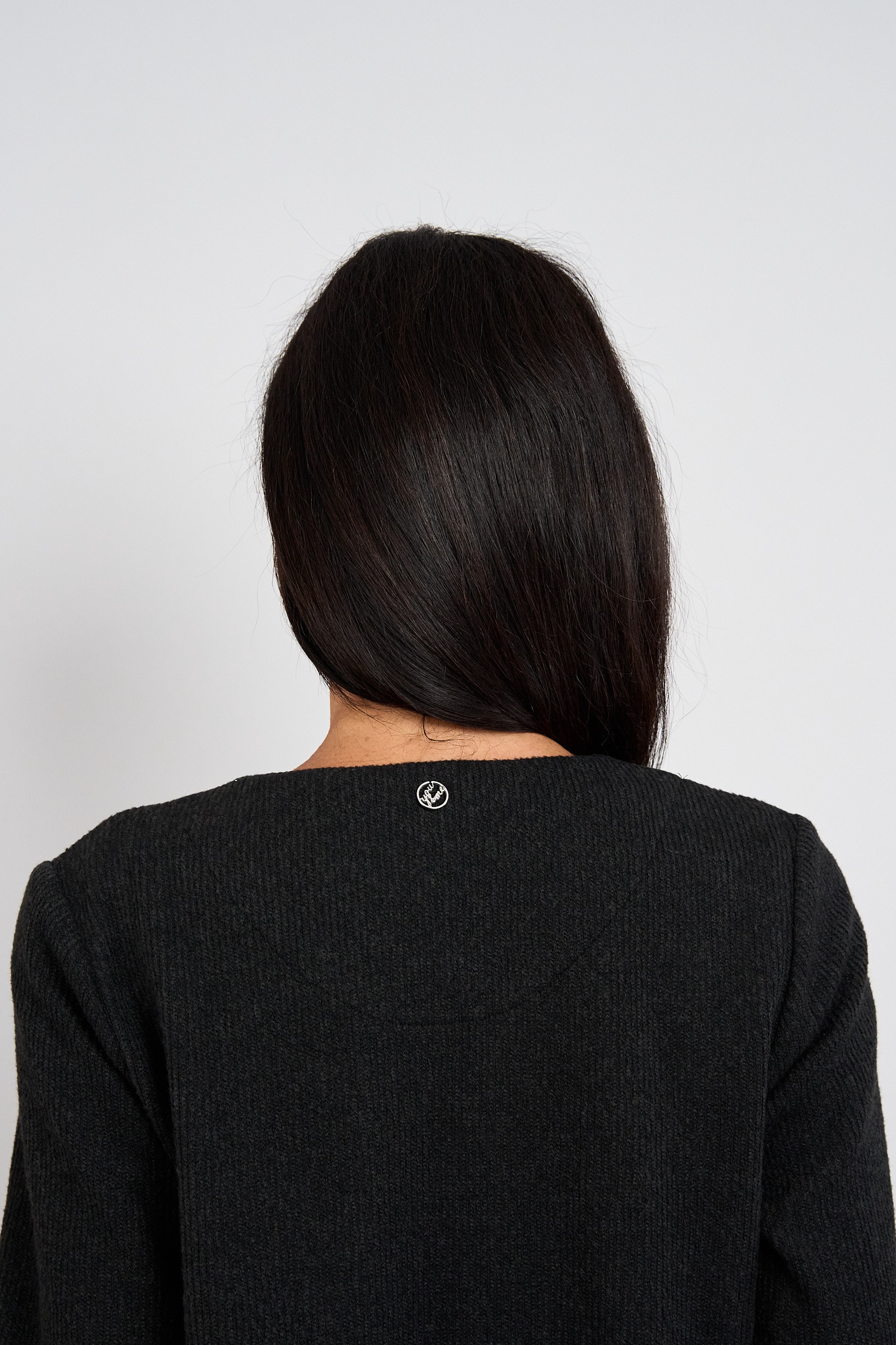 Seidel Moden Cardigan meliert / Rundhals / MADE IN GERMANY