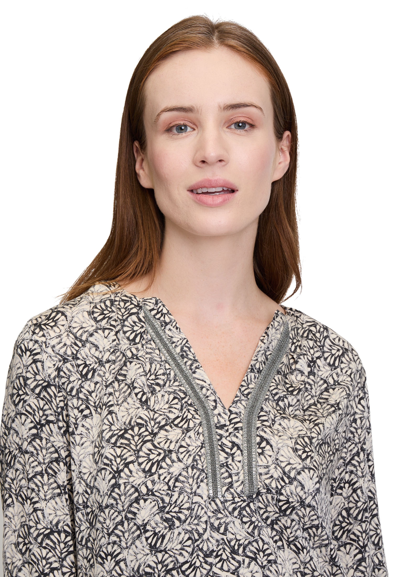 Cartoon Schlupfbluse »Cartoon Damen Casual-Bluse langarm«