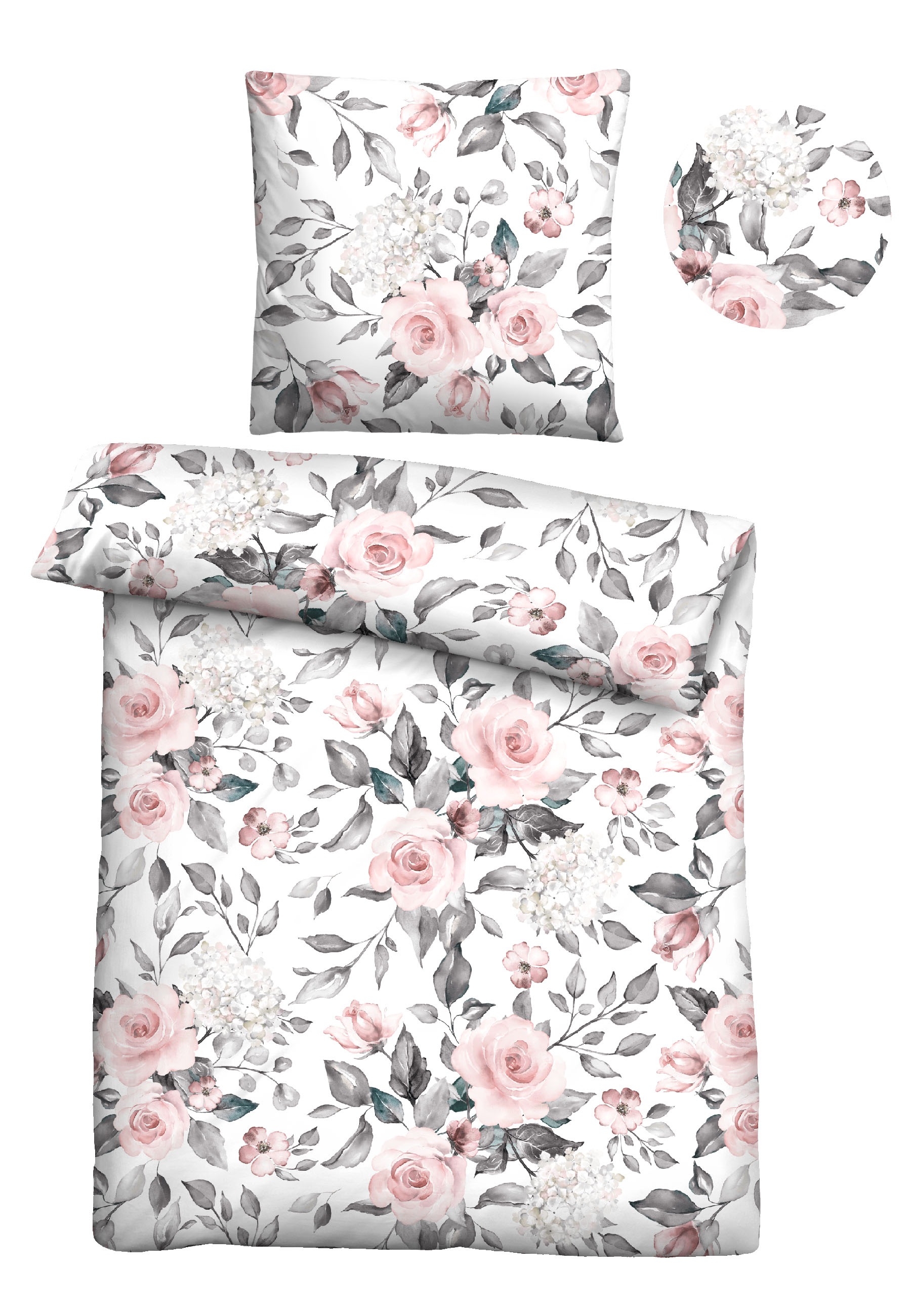 Castell - Markenbettwäsche Bettwäsche "0380446" 2 Stk. tlg. Nicki, kuscheli günstig online kaufen