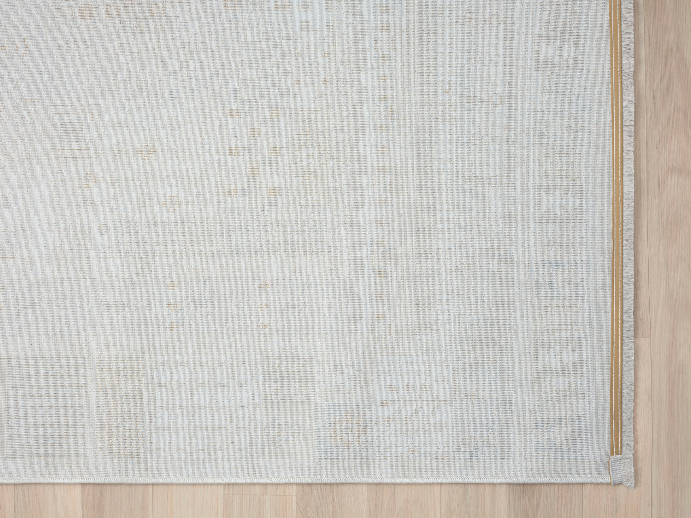Myflair Möbel & Accessoires Teppich »My Kashkuly«, rechteckig, 10 mm Höhe, Kurzflor, Retro-Style, besonders weich durch Microfaser, mit Fransen