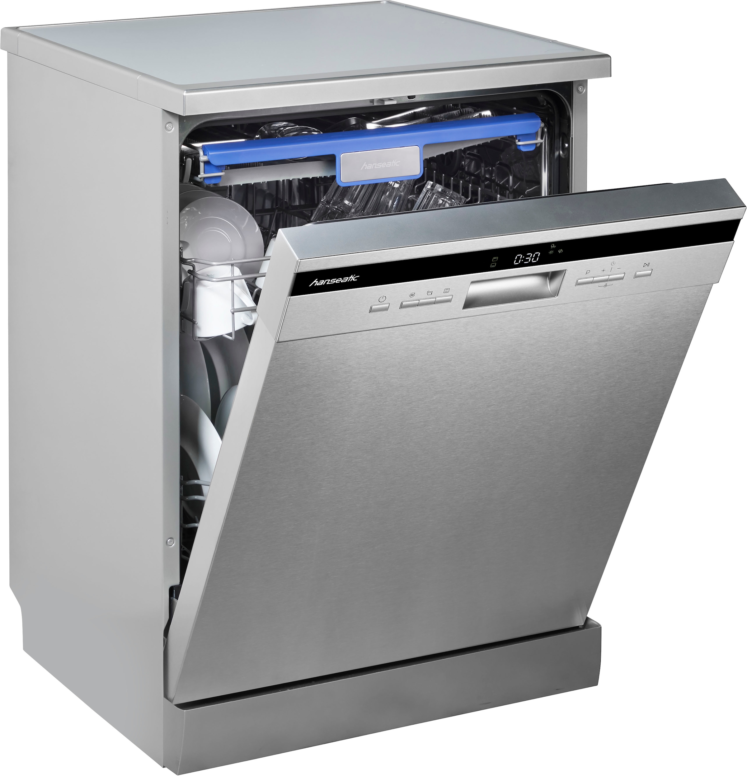 Hanseatic Standgeschirrspüler "HG6085B14U7635ES" 14 Maßgedecke für 14 Maßge günstig online kaufen