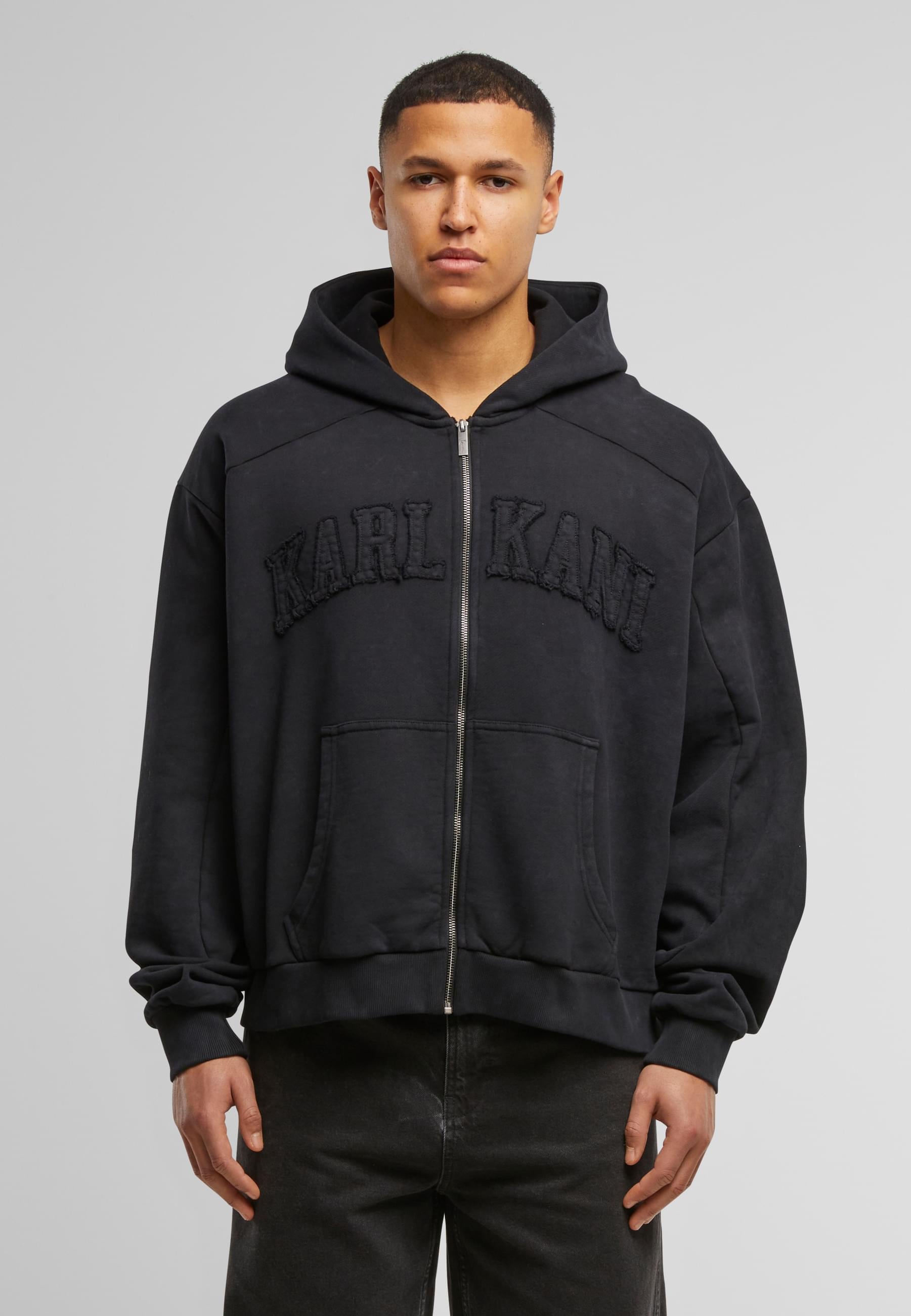 Karl Kani Sweatjacke »Karl Kani College Heavy Crop Zip Hoodie«