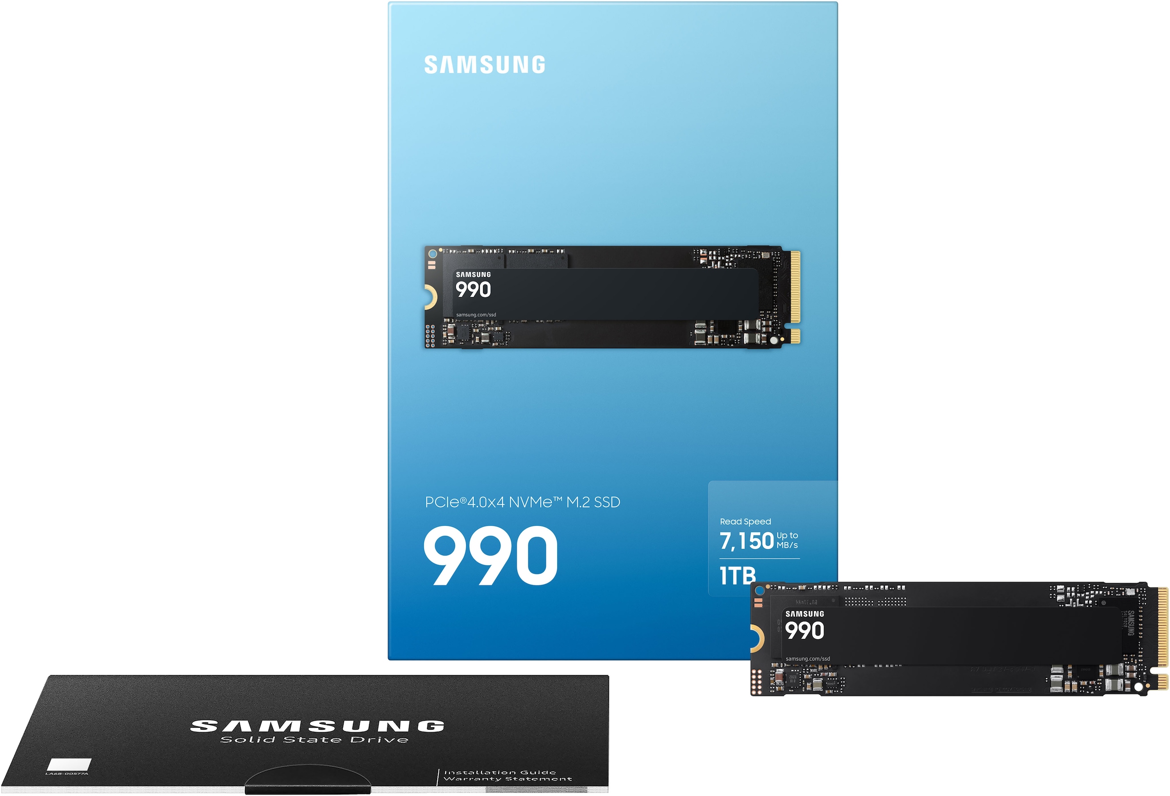 Samsung interne SSD »990 PCIe 4.0x4 NVMe M.2« 1 TB