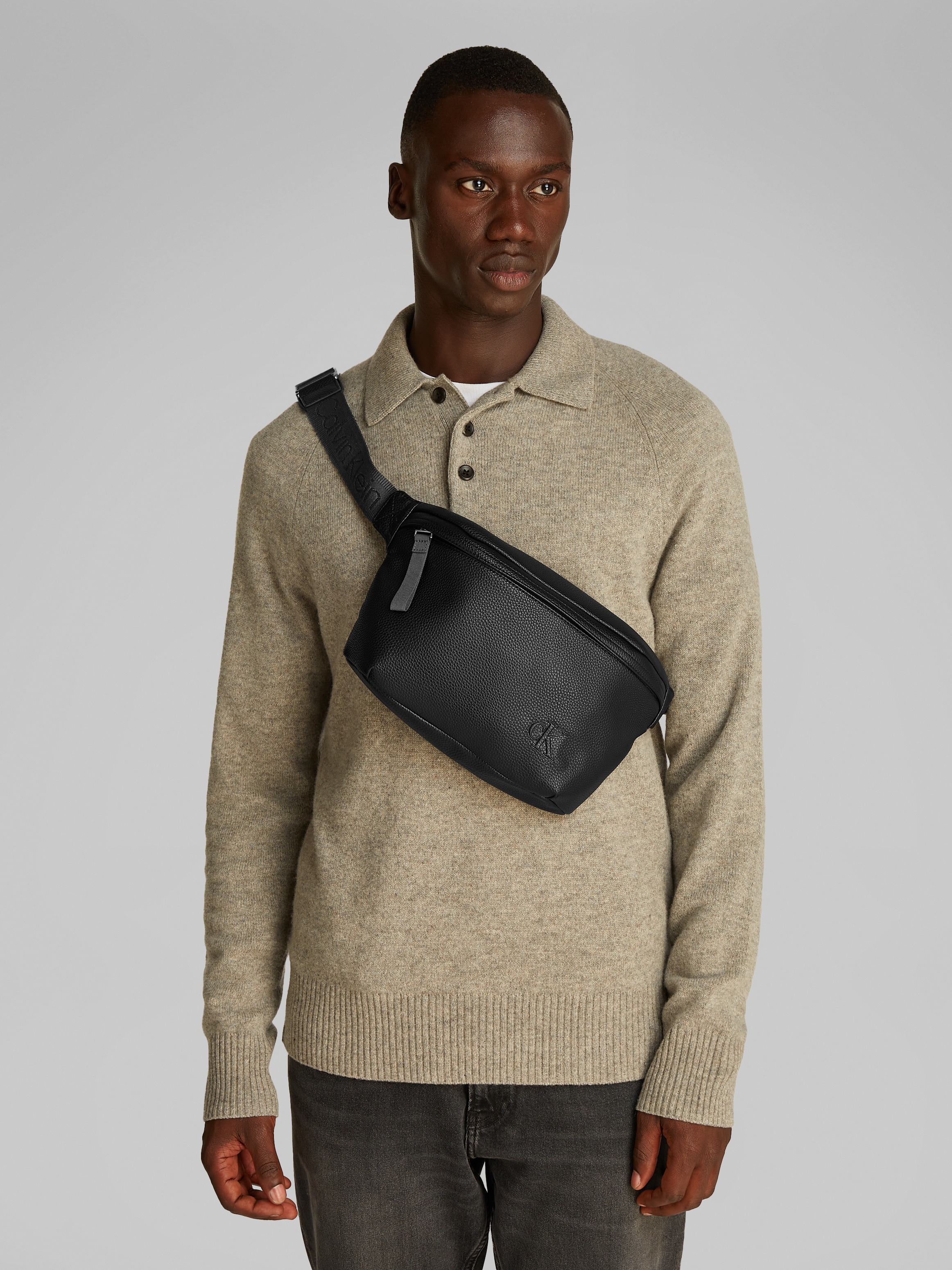 Calvin Klein Jeans Gürteltasche »CARGO WAISTBAG«, Bauchtasche, Herren Body Bag, Schultertasche mit Reißverschluss