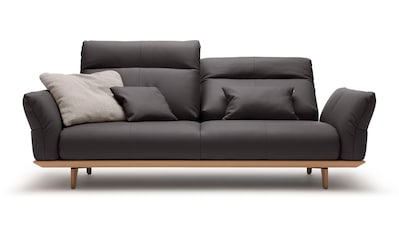 hülsta sofa 3-Sitzer »hs.460«, Sockel in Eiche, Füße Eiche natur, Breite 208 cm kaufen