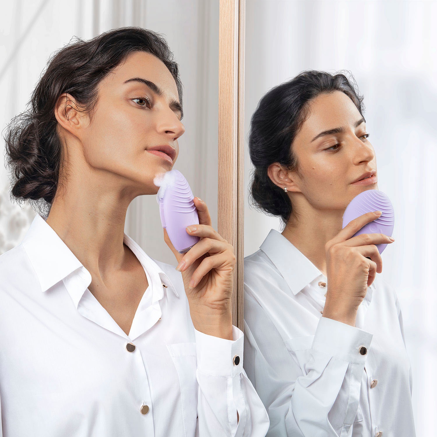 FOREO Elektrische Gesichtsreinigungsbürste »LUNA™ 4 sensitive skin«