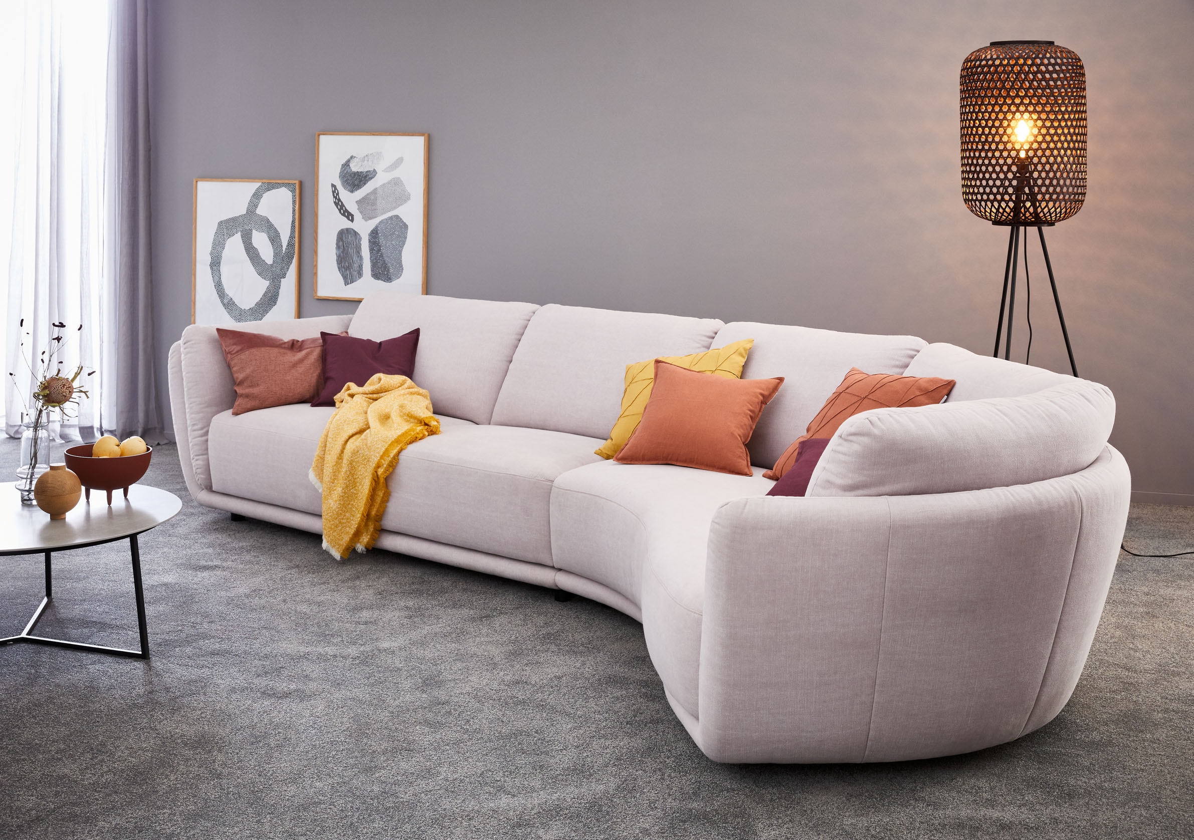 SCHÖNER WOHNEN-Kollektion Stehlampe »Calla«, Leuchtmittel E27 | Leuchtmittel wechselbar