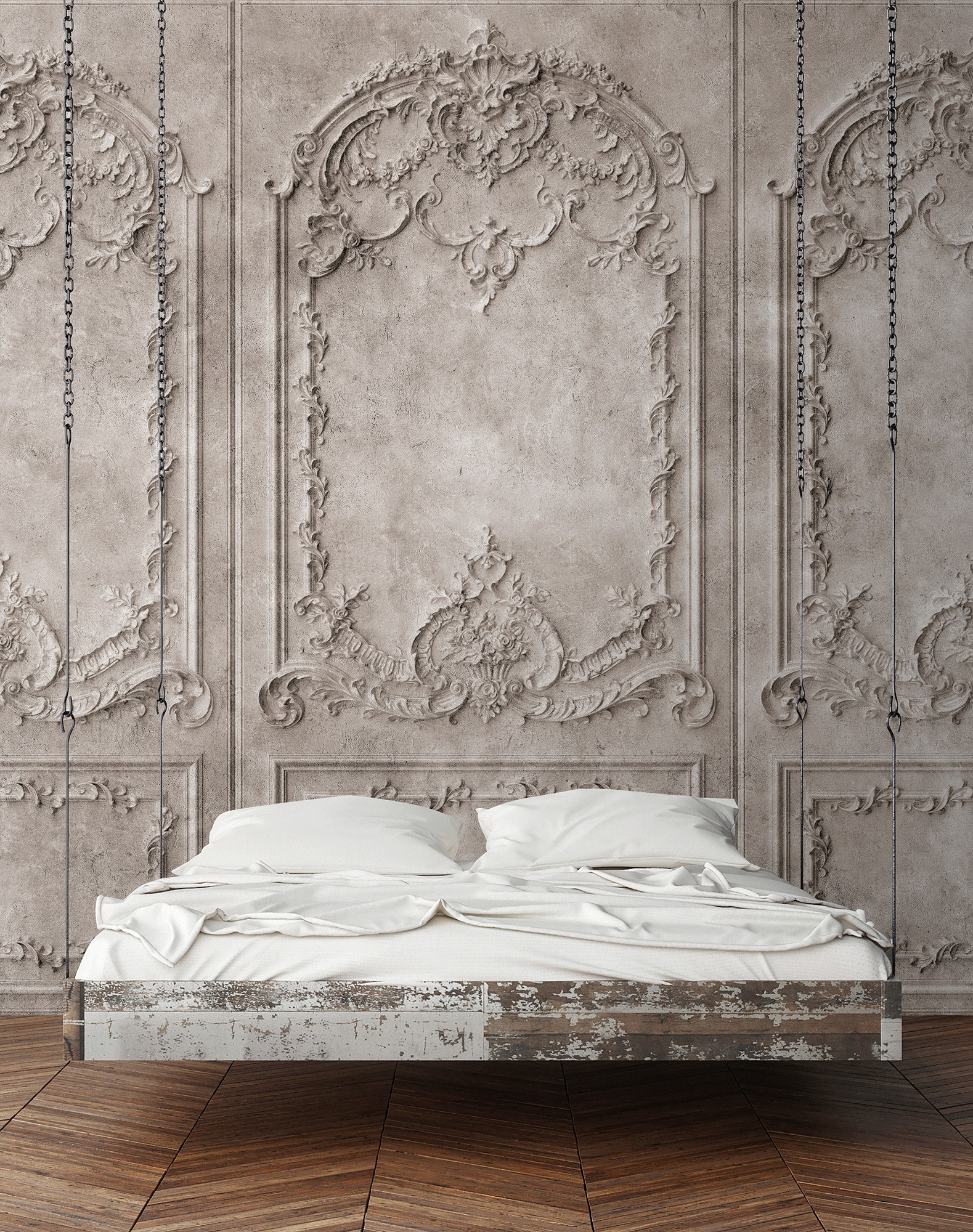 living walls Fototapete »Walls by Patel Versailles«, Vlies, Wand