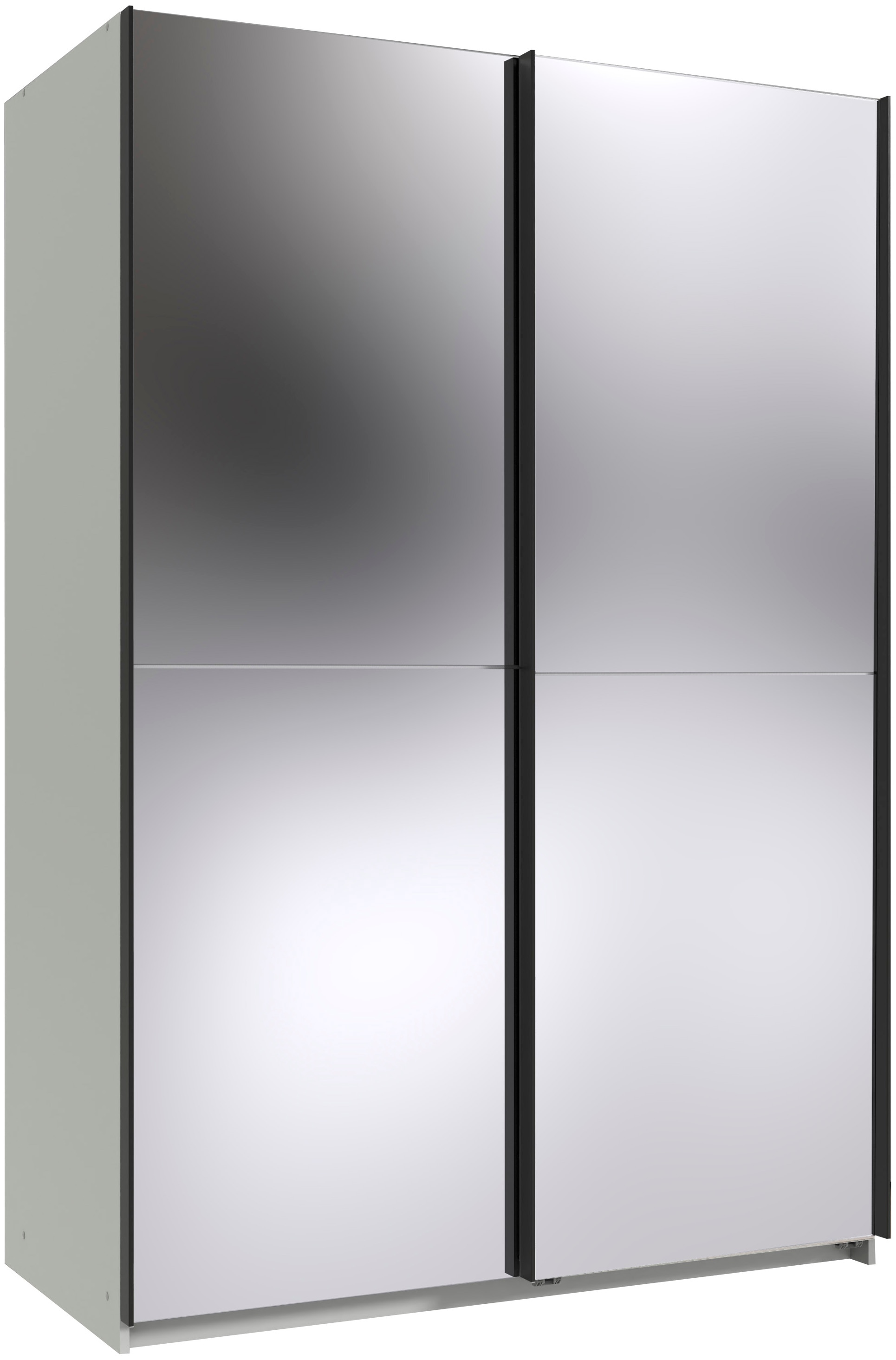 Wimex "Mugano, B/T/H 135 oder 180/65/198cm, Made in Germany" wähle Deine Ausstattung: Basic oder Premium, 2 Schwebetüren mit oder ohne Spiegel, Metallgriffe