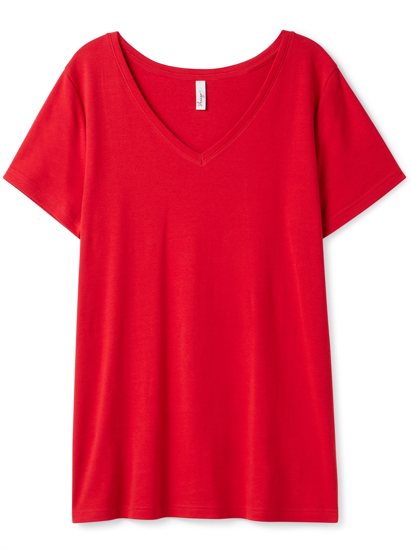 Sheego Kurzarmshirt »T-Shirt«, (1 tlg.)