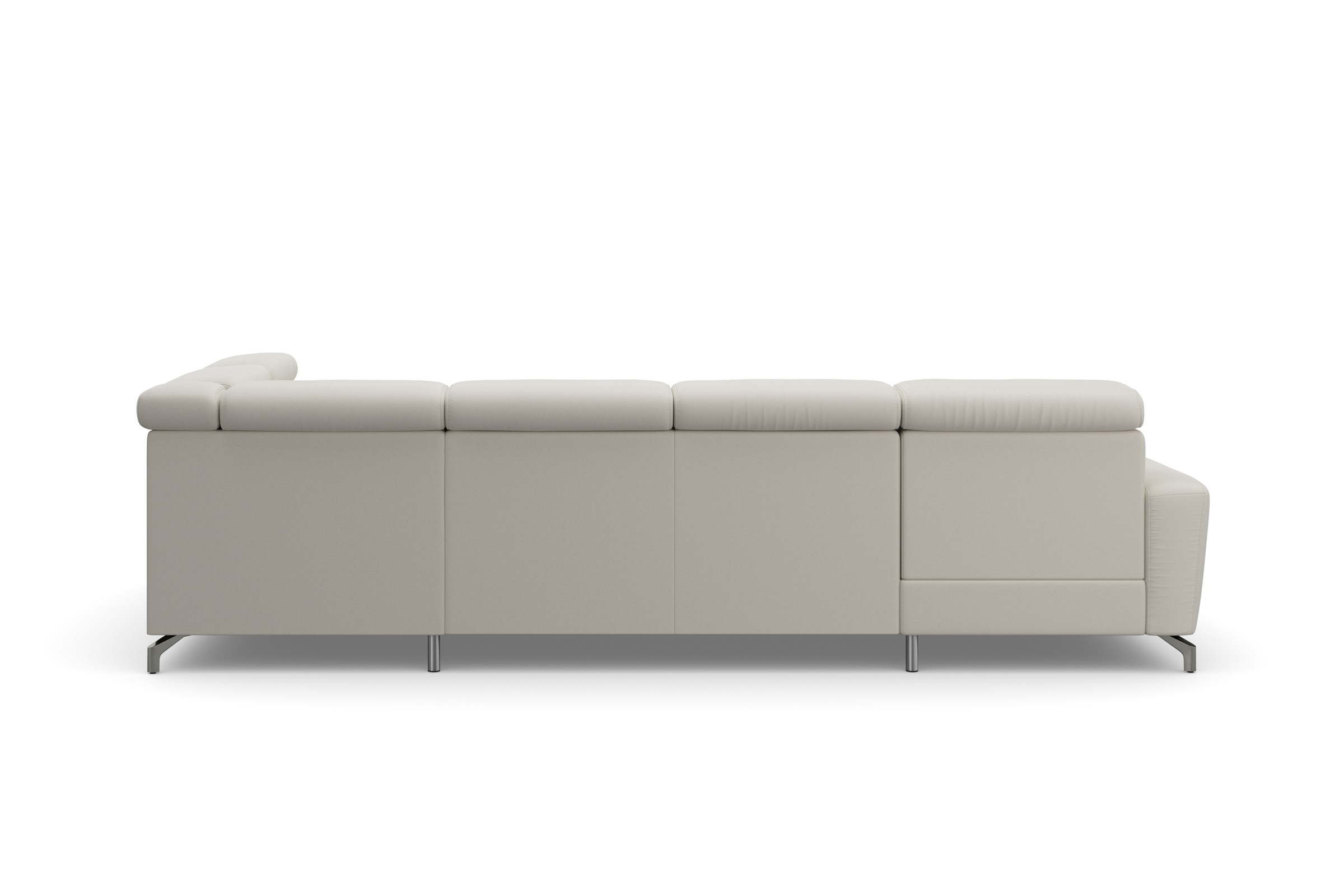 Wohnlandschaft SIT & MORE "Scarlett U-Form", beige (natur), B:333cm T:226cm, Sofas, Wohnlandschaft, inklusive Kopfteilverstellung, wahlweise mit Bettfunktion, Bettkasten 6