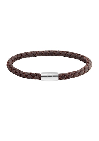 Armband »Edelstahl Leder braun 23cm«