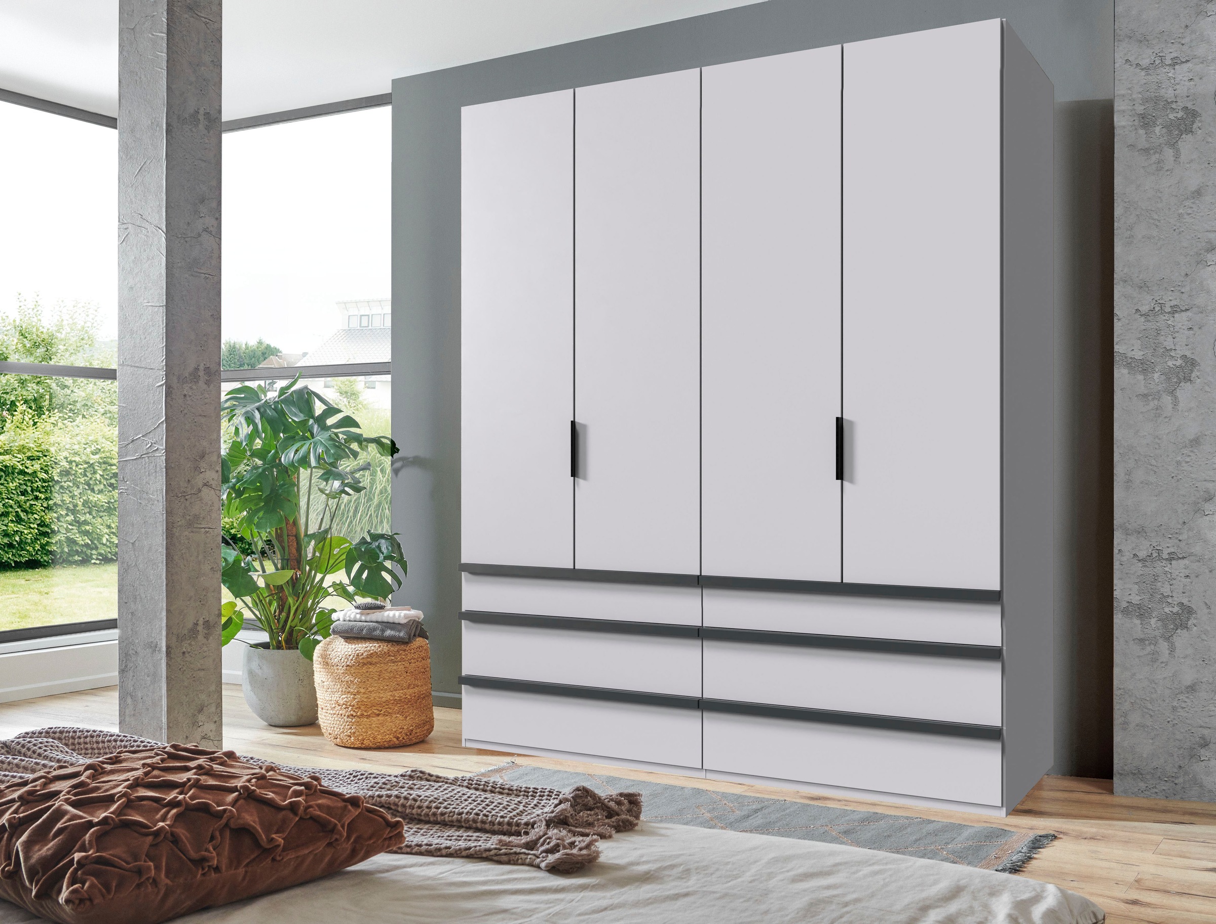 Wimex Falttürenschrank "Oxford by fresh to go, in der Breite 200cm, in 2 Hö günstig online kaufen