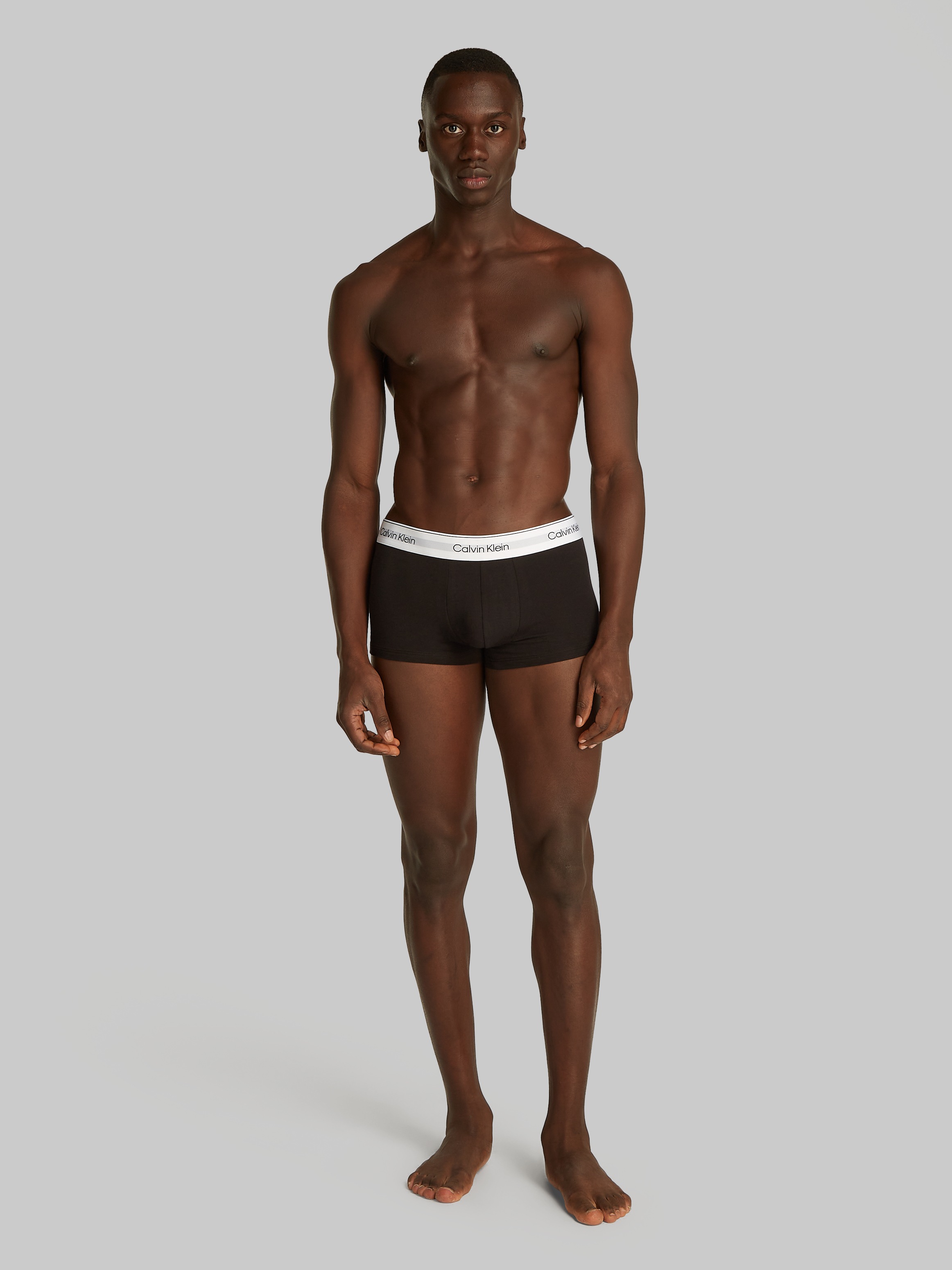Calvin Klein Underwear Trunk »LOW RISE TRUNK 3PK«, (Packung, 3er-Pack), mit Logo-Elastikbund (3 Stück)