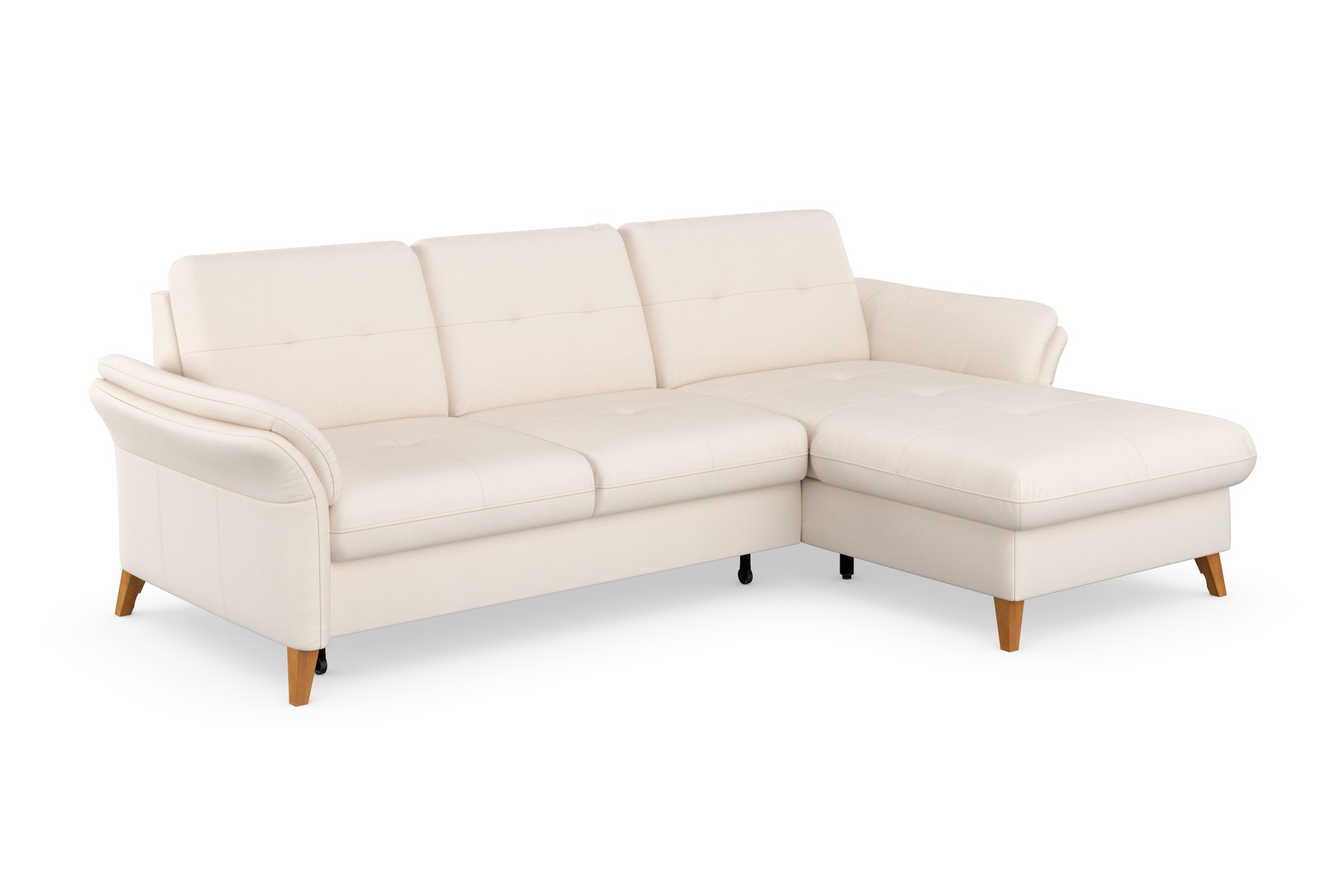 sit&more Ecksofa »Göteborg«, Sitztiefenverstellung und Federkern, wahlweise mit Bettfunktion