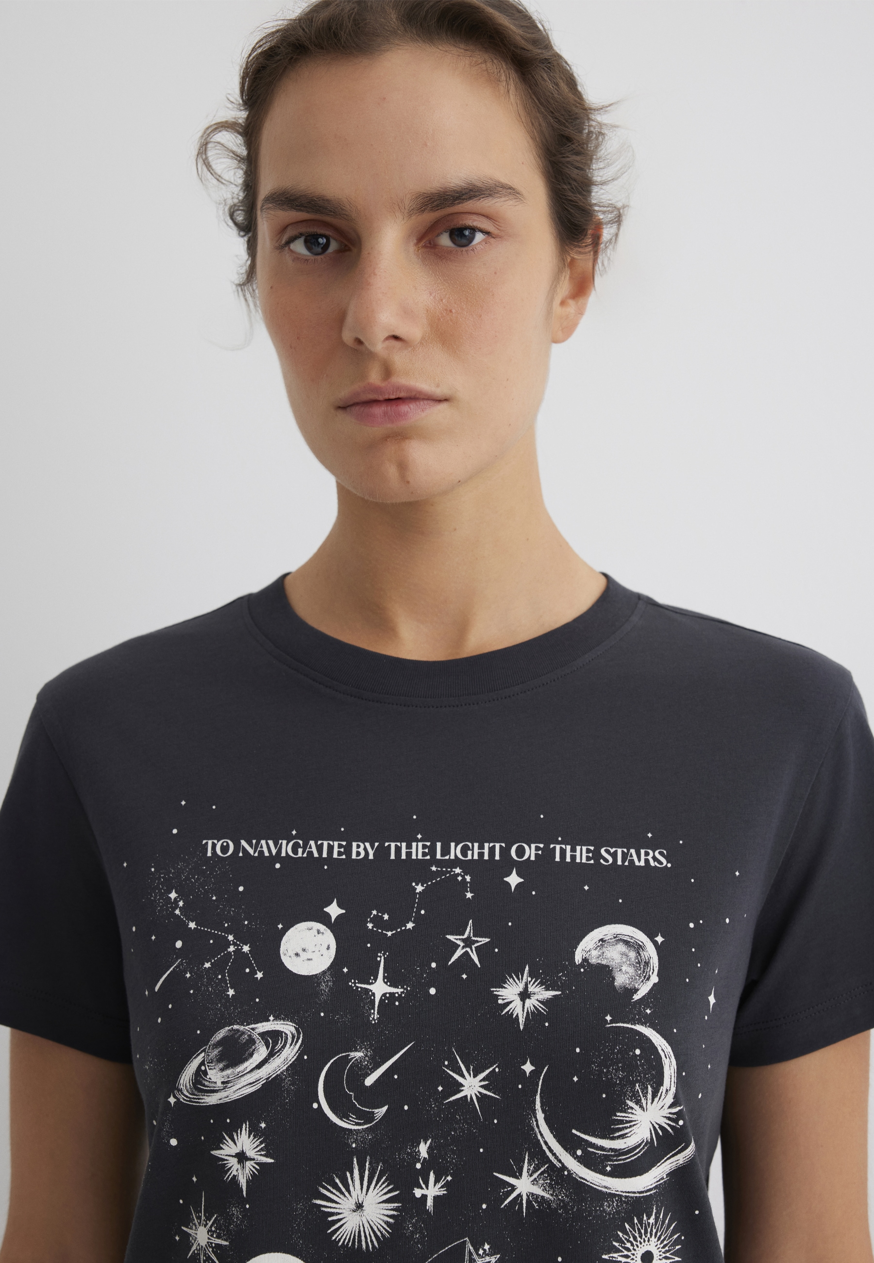 Mavi T-Shirt »ASTROLOGY PRINTED TSHIRT«, Print T-Shirt