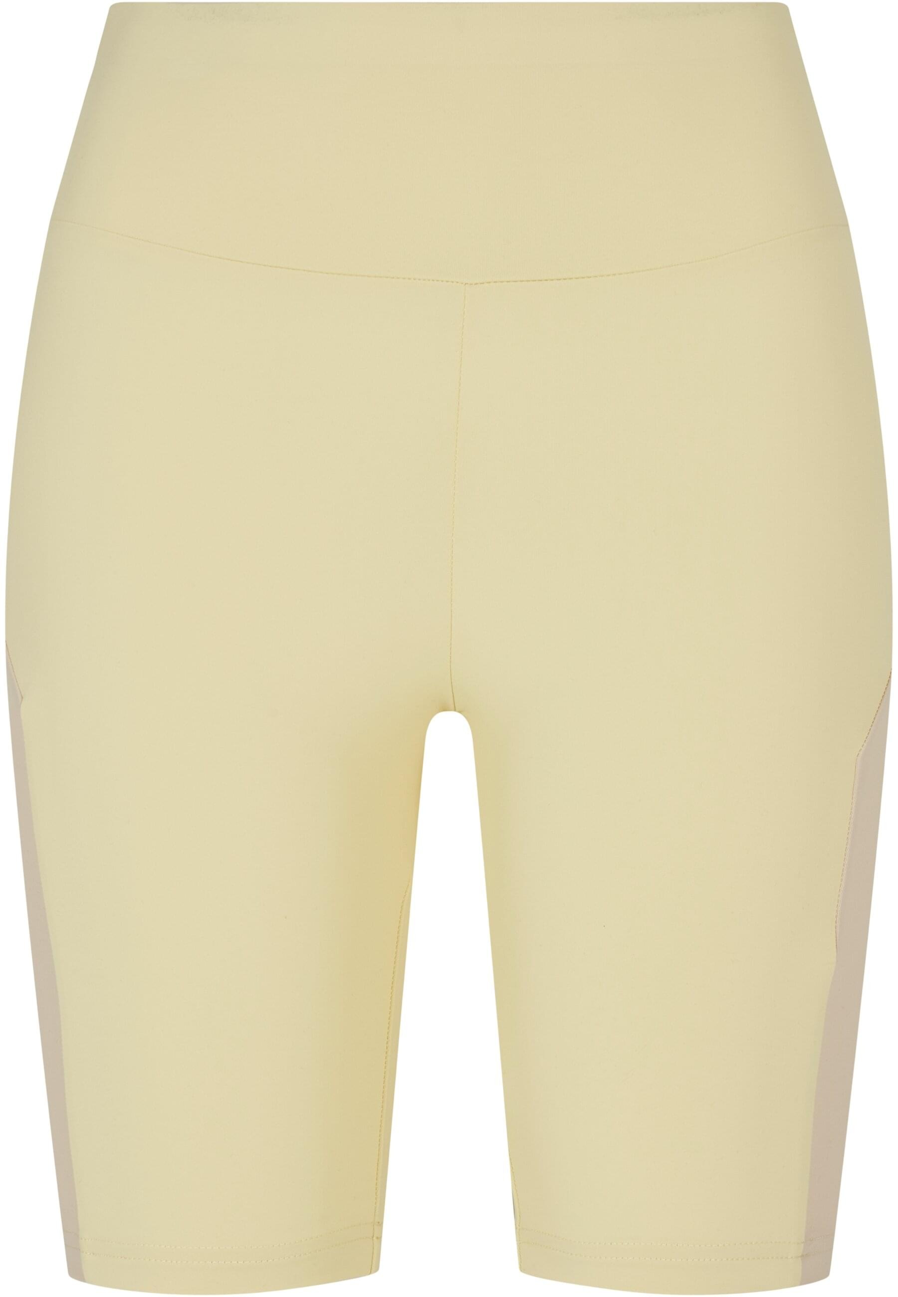 Radlerhose »Urban Classics Damen Ladies Color Block Cycle Shorts«, (1 tlg.)