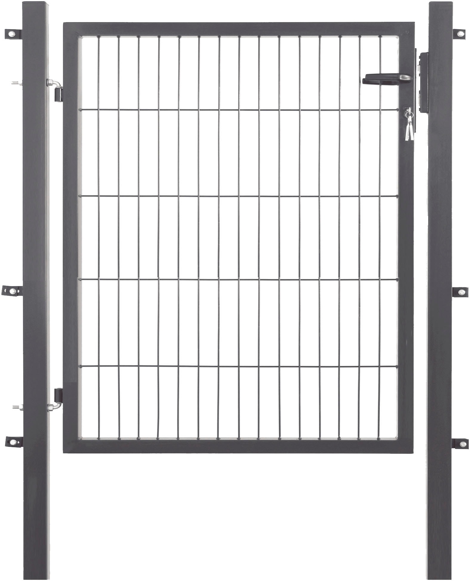 GARDEN N MORE Zauneinzeltür "Einzeltor Excellent" 103 cm hoch, anthrazit günstig online kaufen