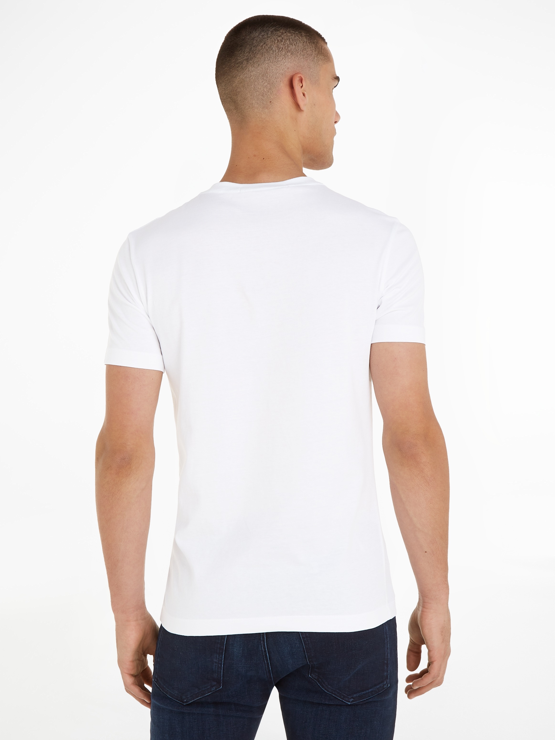 Calvin Klein Jeans T-Shirt »CORE MONOGRAM POCKET SLIM TEE«, mit Brusttasche