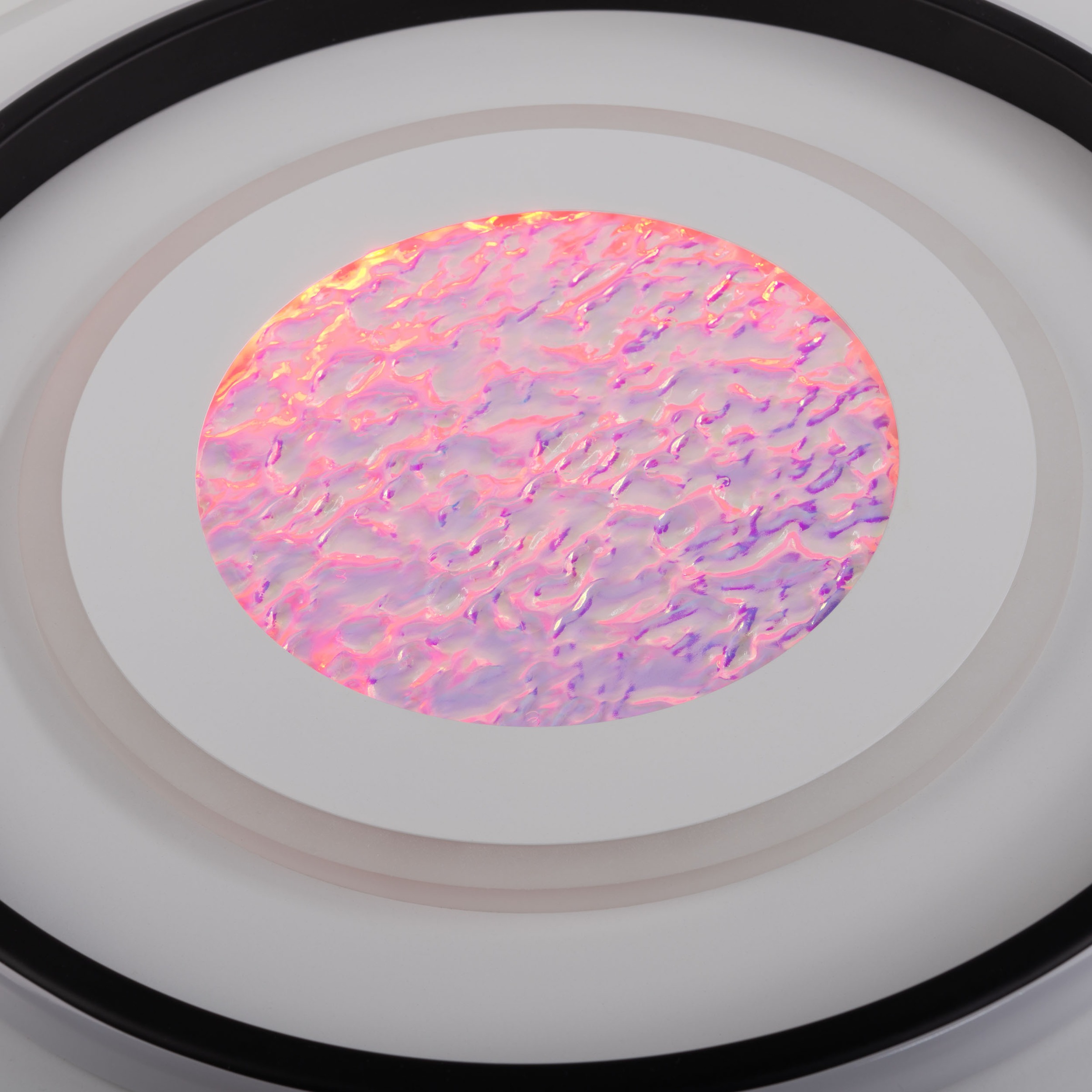 näve LED Deckenleuchte »Stelios« LED-Modul 1 Stk. RGB | warmweiß - kaltweiß dimmbar per IR-Fernbedienung, CCT, RGB, Memory, Nachtlicht, D: 45cm