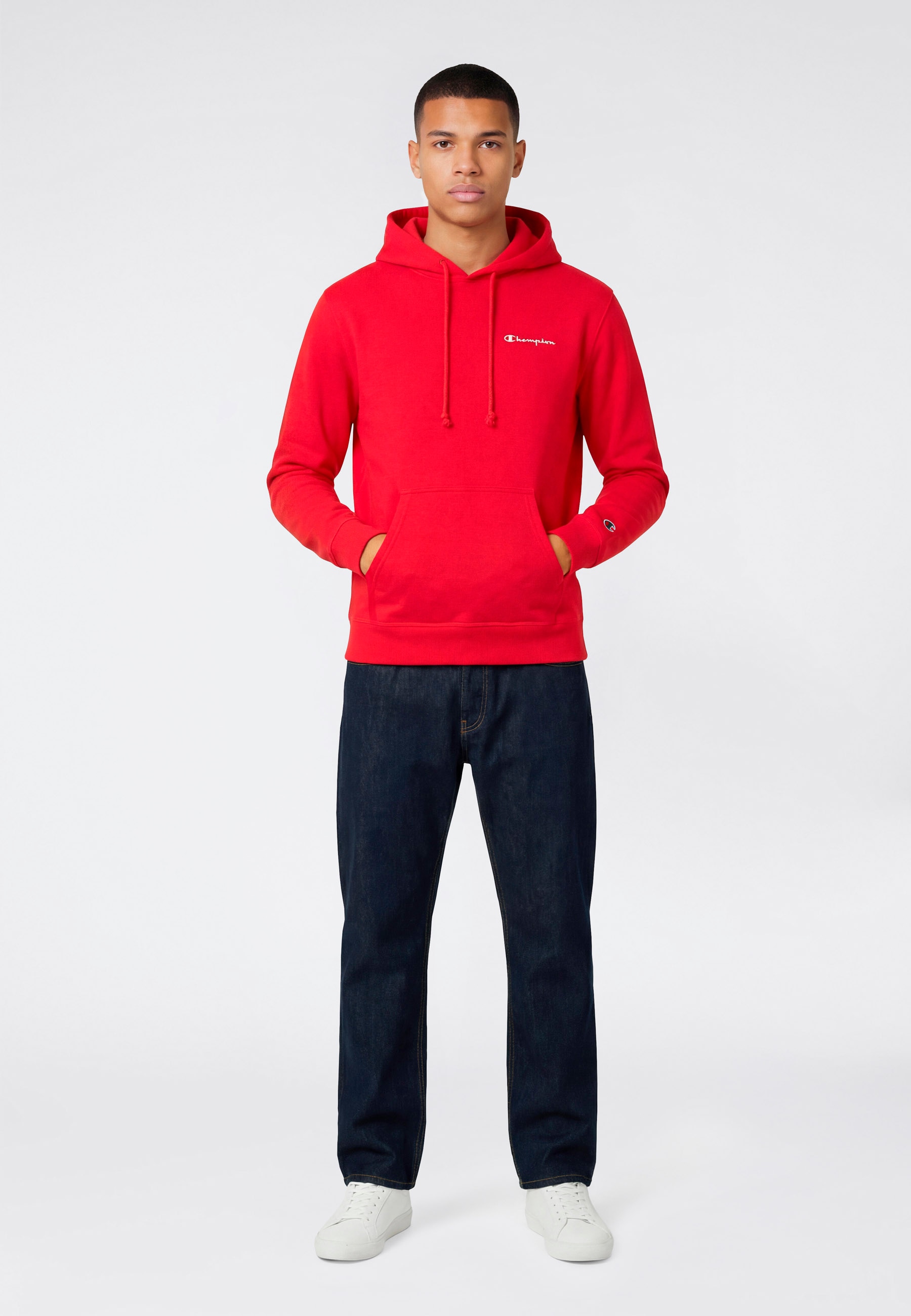 Champion Kapuzensweatshirt »ICONS CONTRAST Terry Hoodie«, 1 tlg. 1 Teil im Set, aus Baumwolle und Polyester, sportlicher Stil
