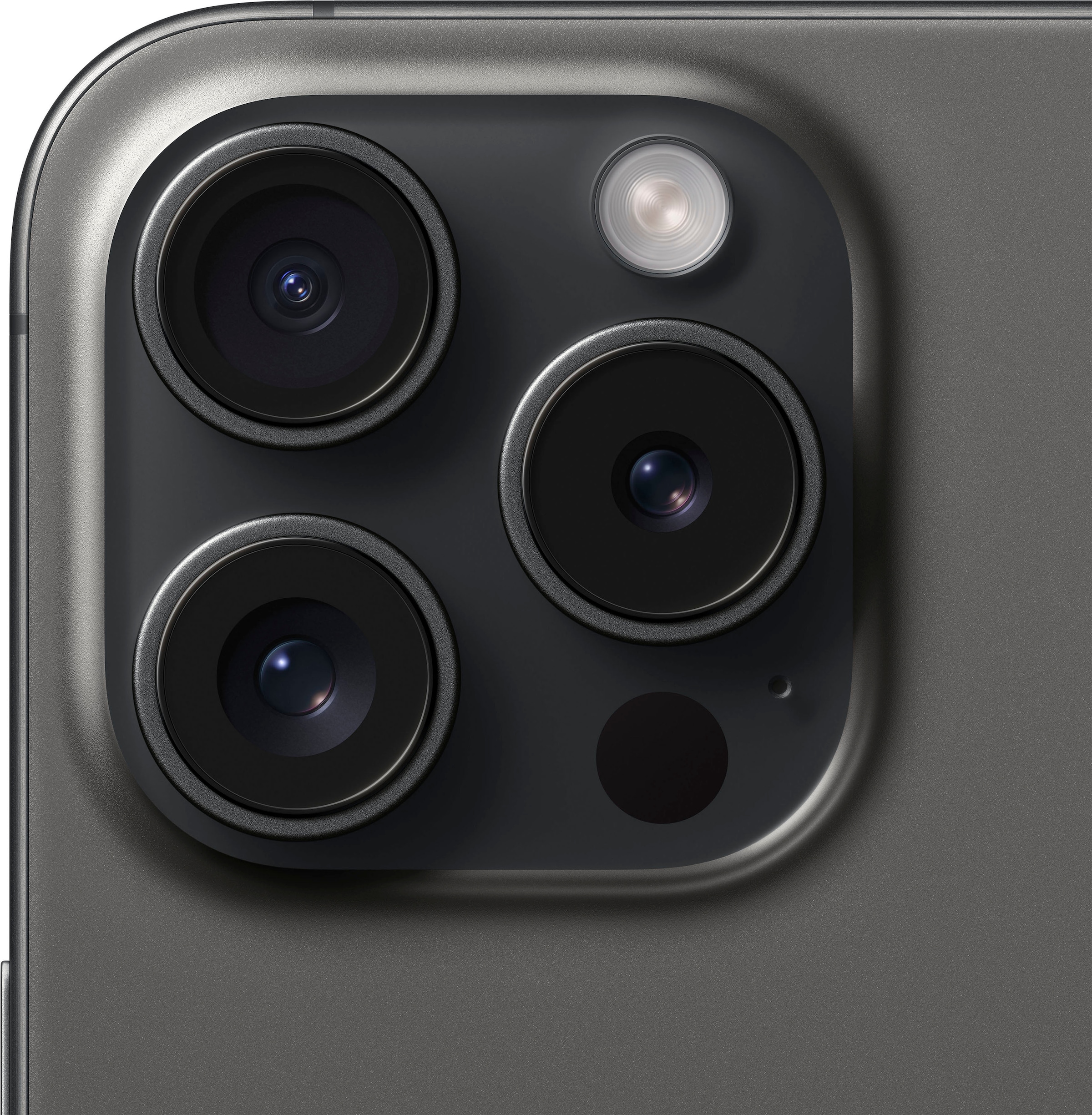 Apple Smartphone »iPhone 15 Pro 1TB«, Black Titanium, 15,5 cm/6,1 Zoll, 1000 GB Speicherplatz, 48 MP Kamera