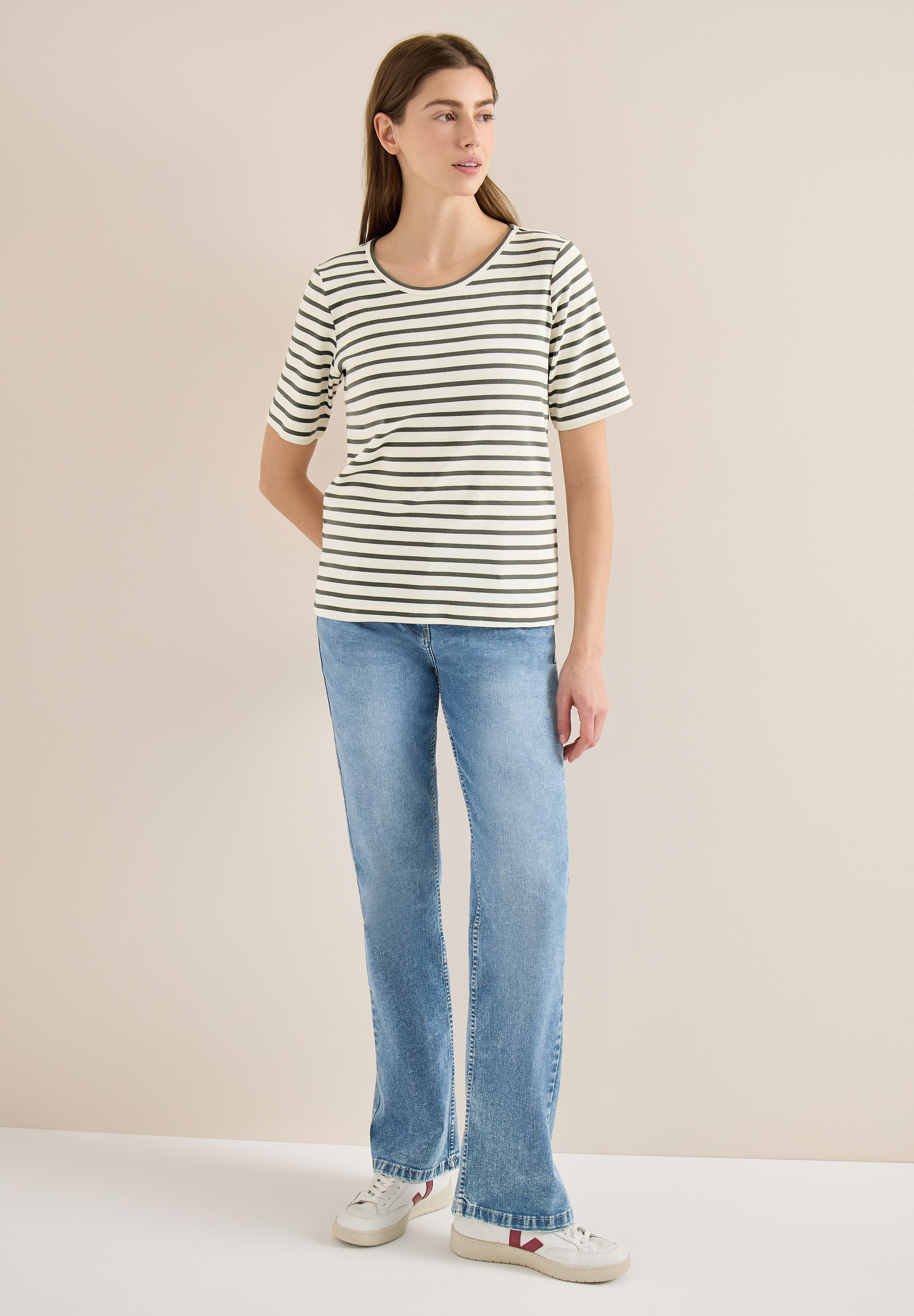 Cecil T-Shirt Rundhalsausschnitt