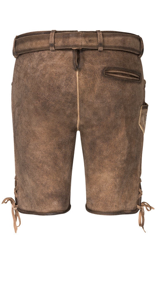 Nübler Trachtenlederhose »Lederhose kurz Braumeister«