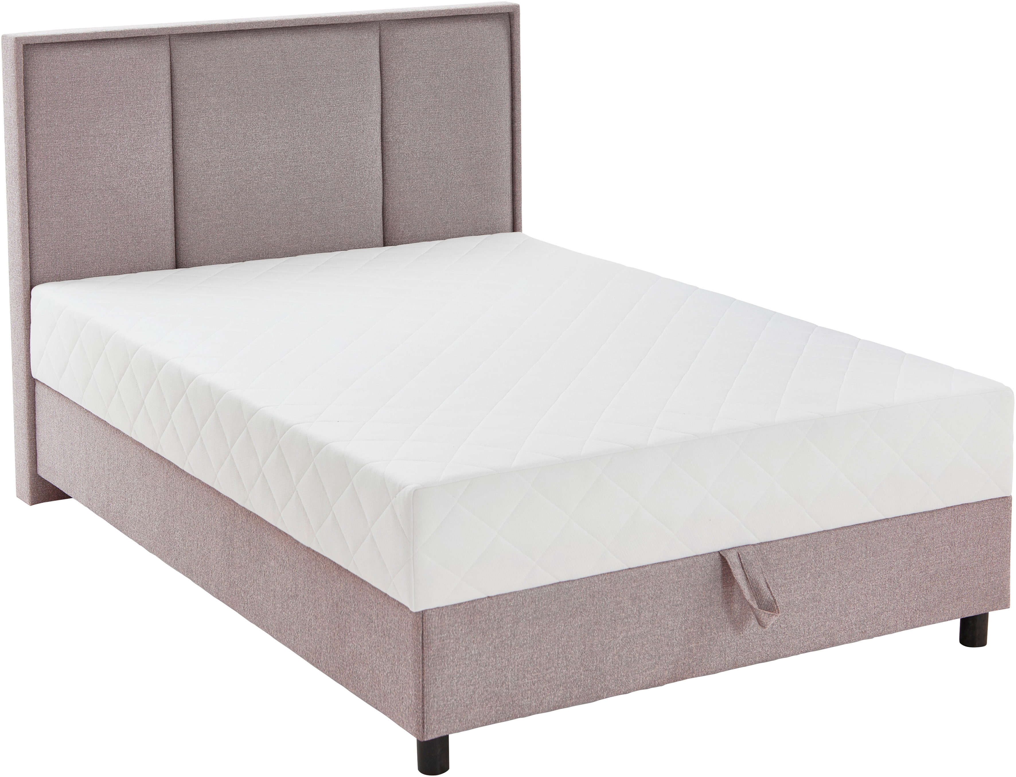 ATLANTIC home collection Boxbett "ARLA" mit Taschen-Federkernmatratze und Bettkasten