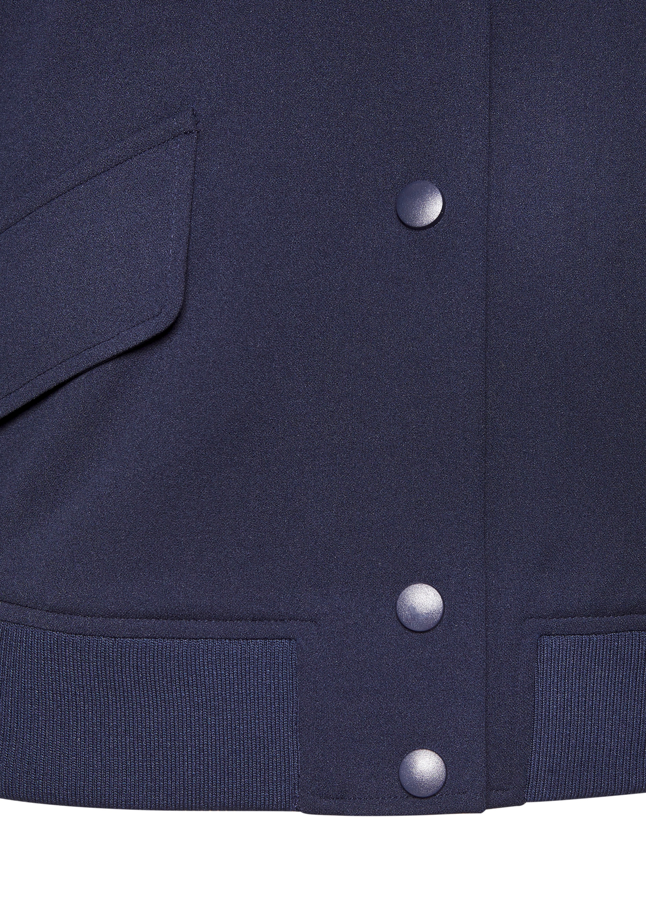 LASCANA Bomberjacke, mit Druckknöpfen, Kurzjacke, sportlich-chic