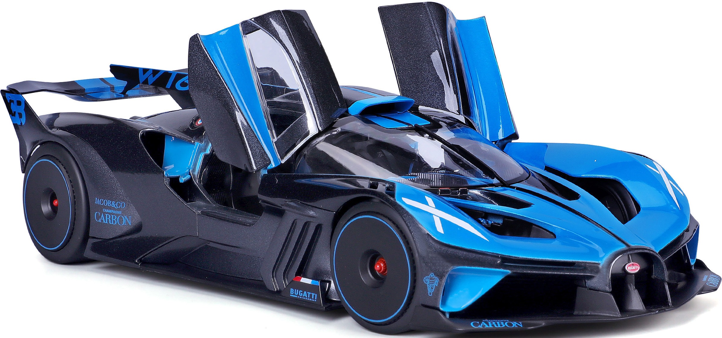 Bburago Sammlerauto »Bugatti Bolide, blau«, 1:18