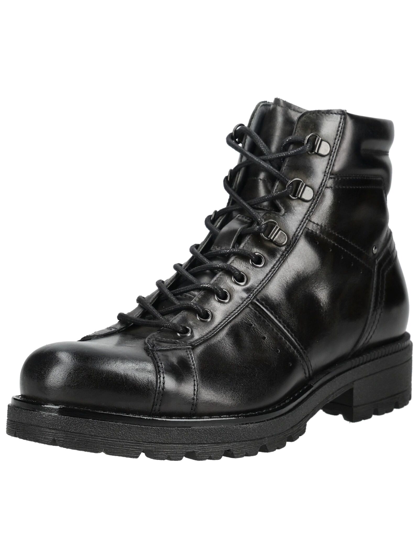 Nero Giardini Schnürstiefelette "Nero Giardini Stiefelette Leder"