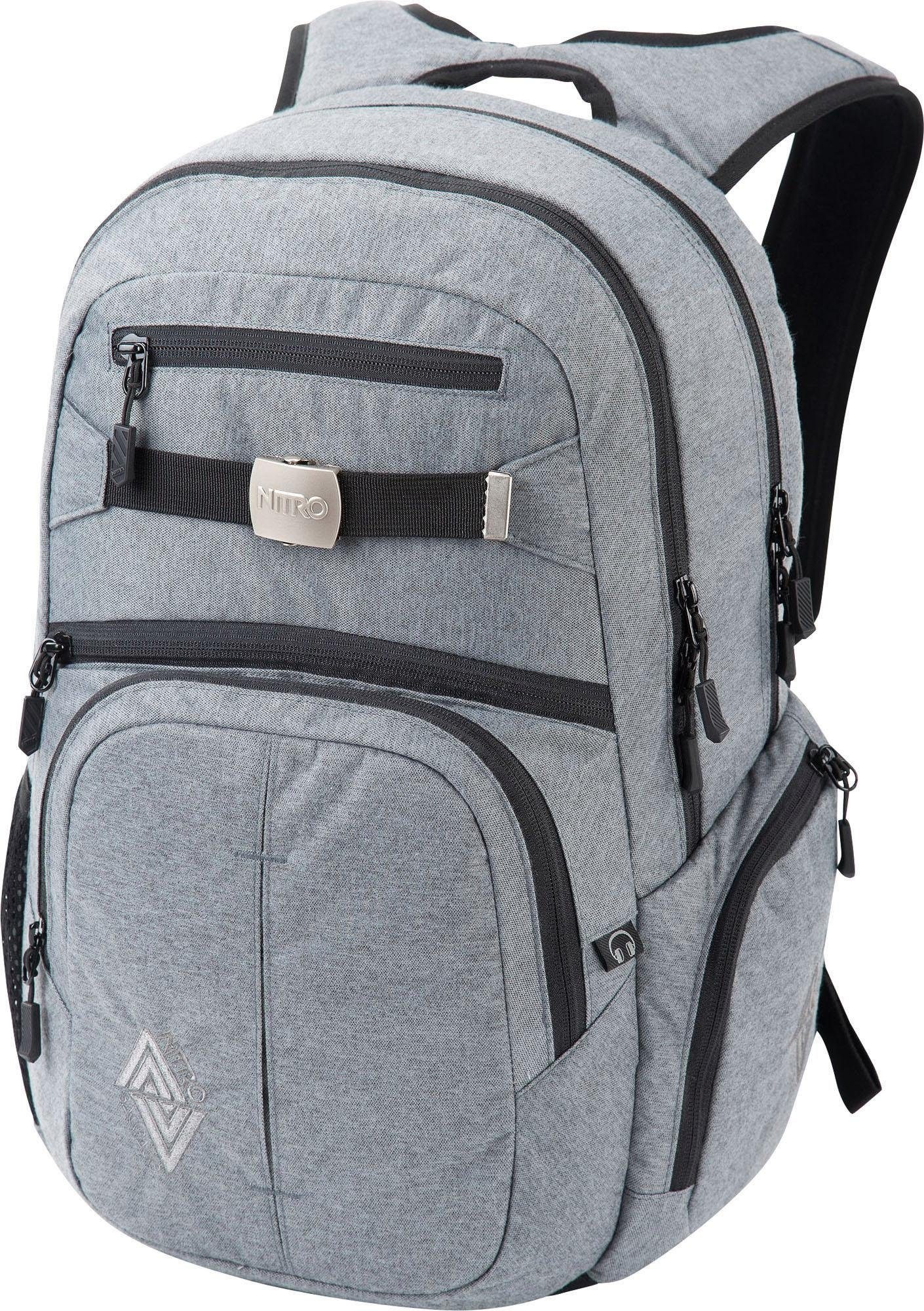 NITRO Schulrucksack »Hero«, Alltagsrucksack, Großer Freizeitrucksack, Schule, Arbeit und Reise