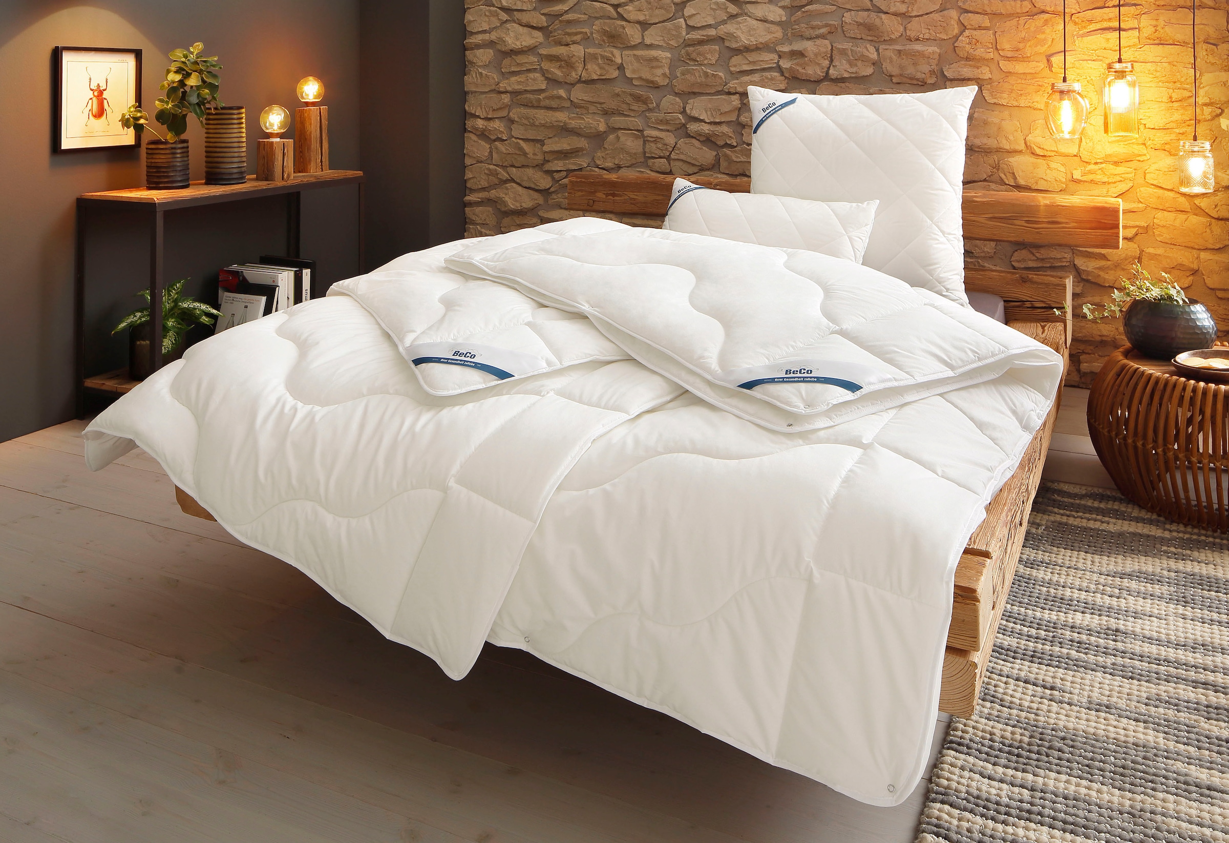 Beco Microfaserbettdecke "BeCo Greenfirst, Bettdecke 135x200 und weitere Gr günstig online kaufen