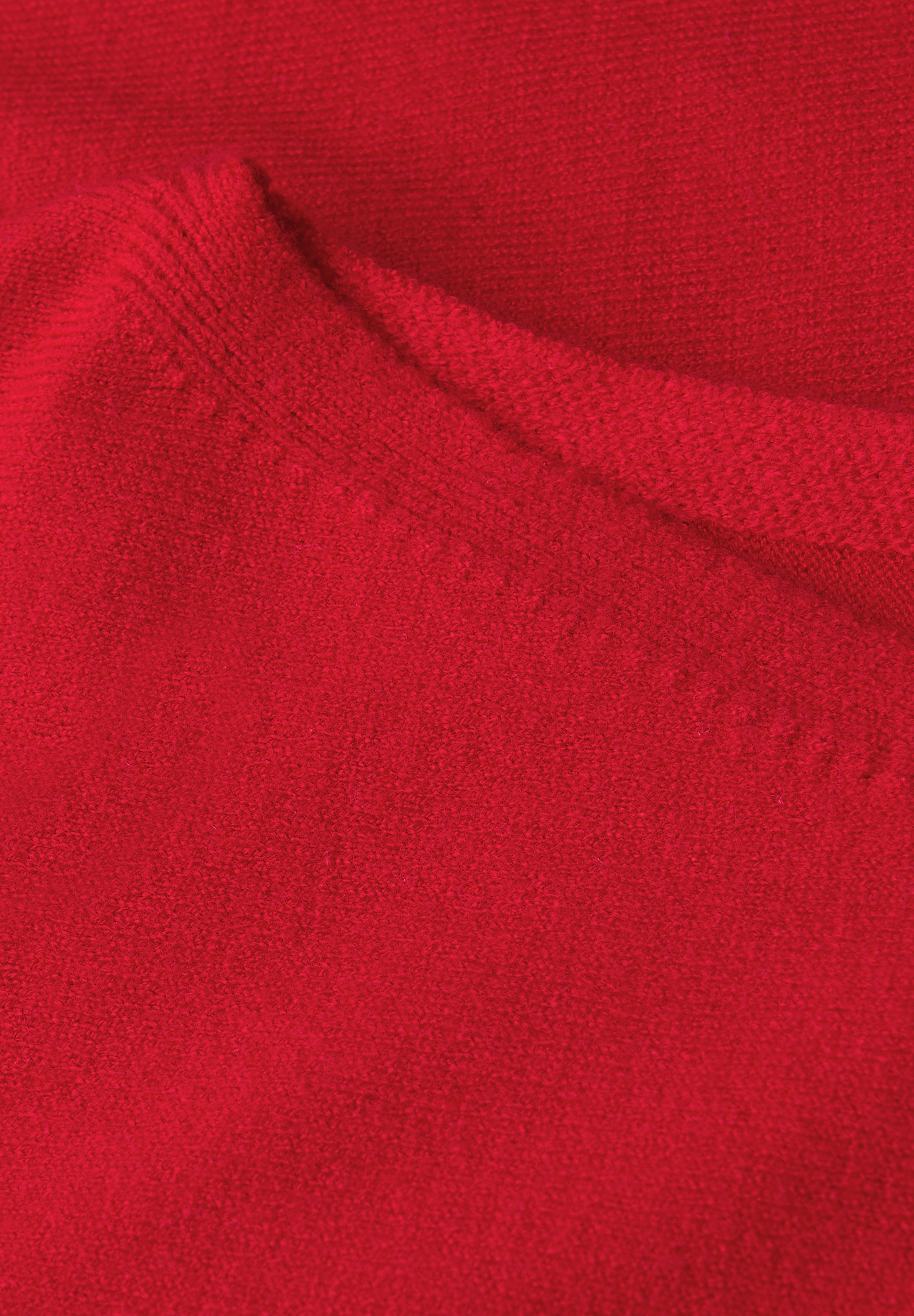 STREET ONE Rundhalspullover , aus Feinstrick
