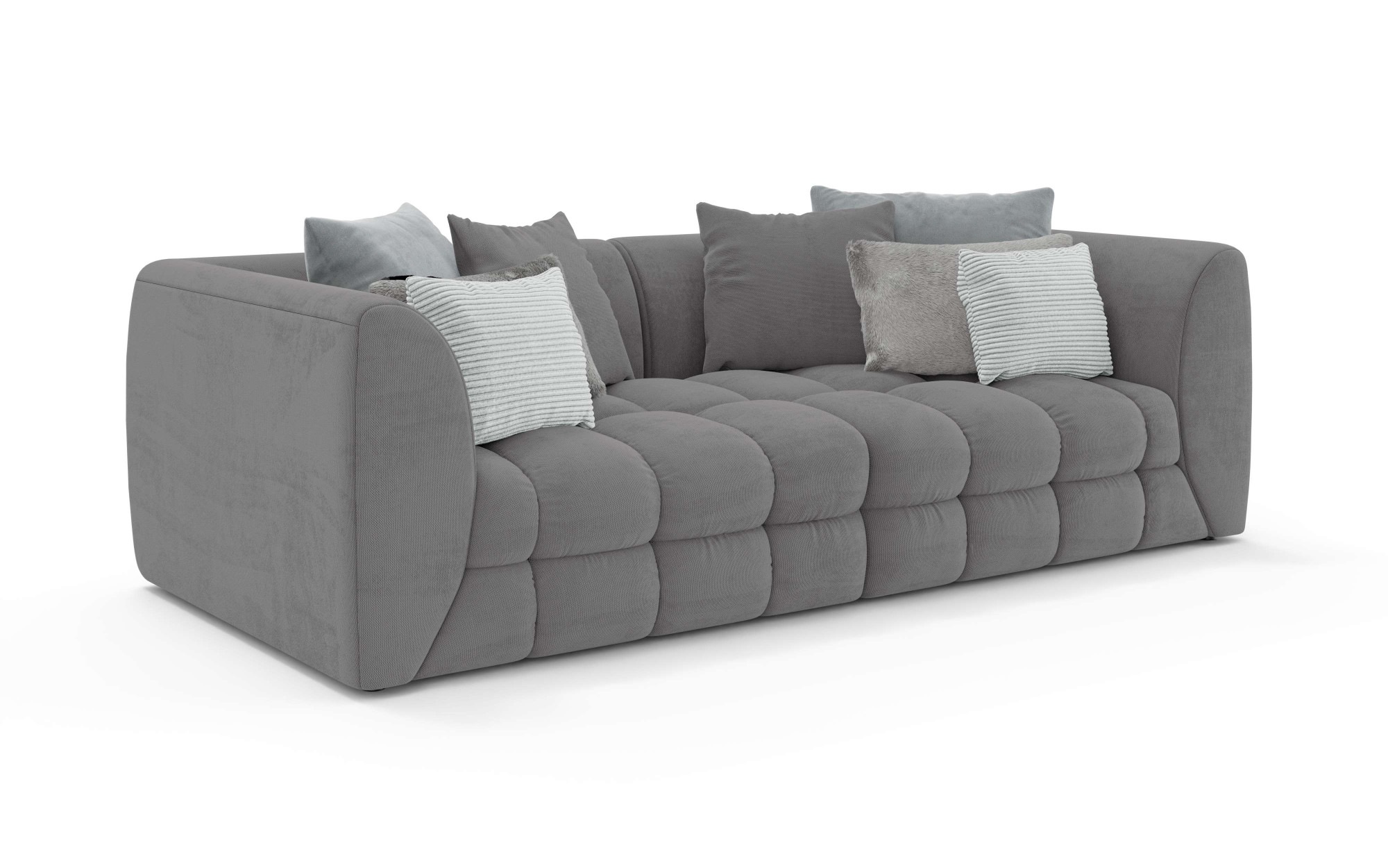 s.Oliver Big-Sofa "COBBO 3-Sitzer Design-Sofa Bubble-Optik, Maße B/T/H: 259 günstig online kaufen