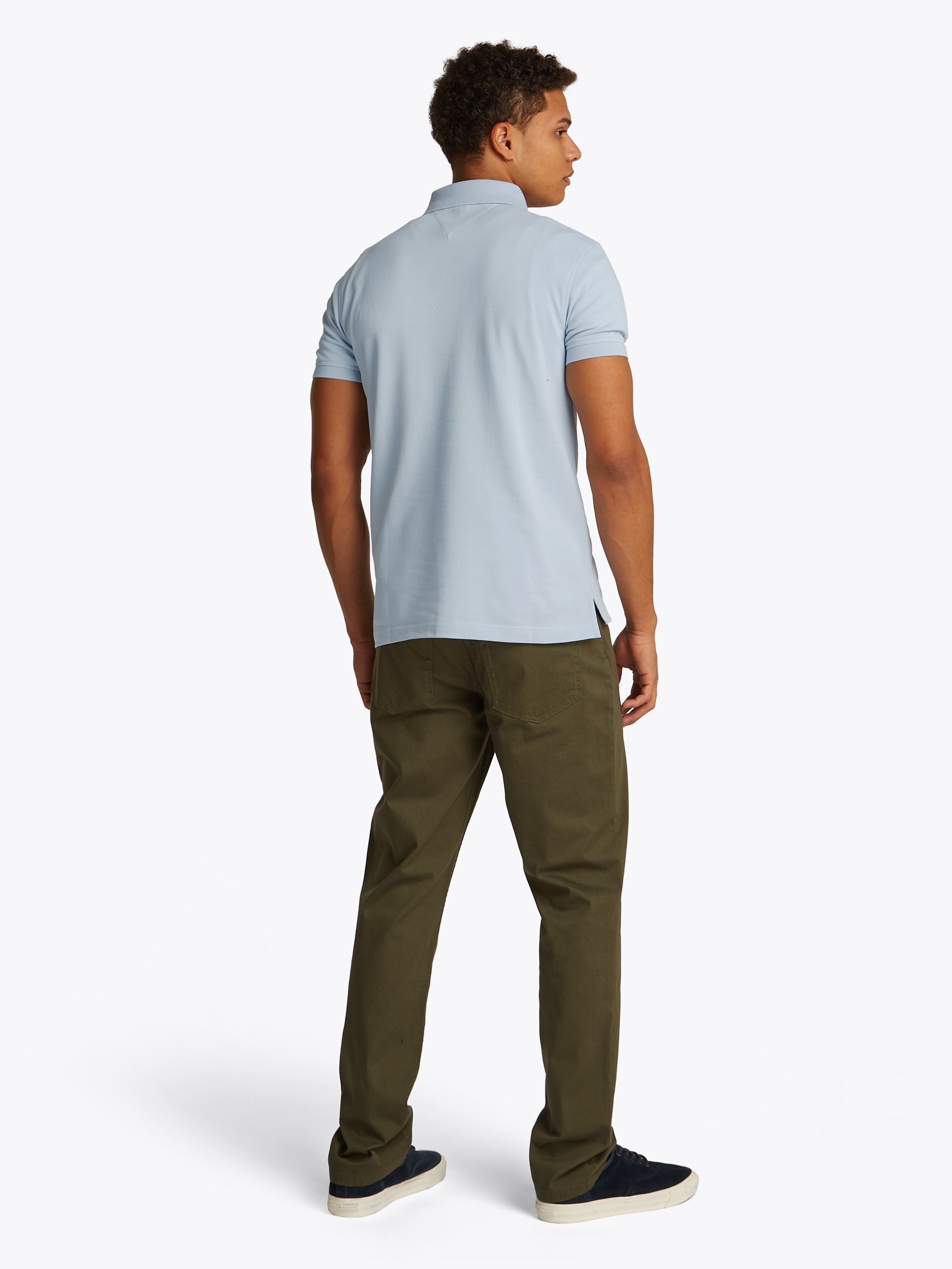Tommy Hilfiger Poloshirt »1985 SLIM POLO«, aus leicht strukturiertem Piqué-Material