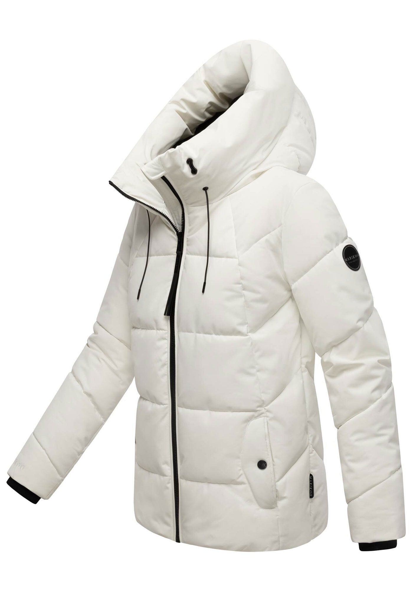 Marikoo Winterjacke »Kuscheltatze«, mit extra hohem Kragen