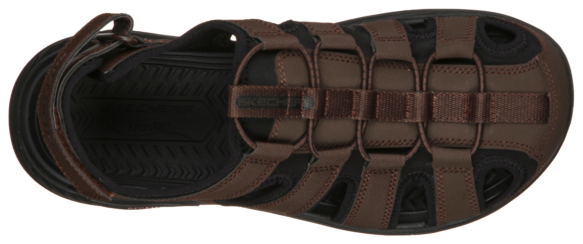 Skechers Sandale »VERLANDER«, Sommerschuh, Klettschuh, Freizeitsandale, mit Klett an der Ferse