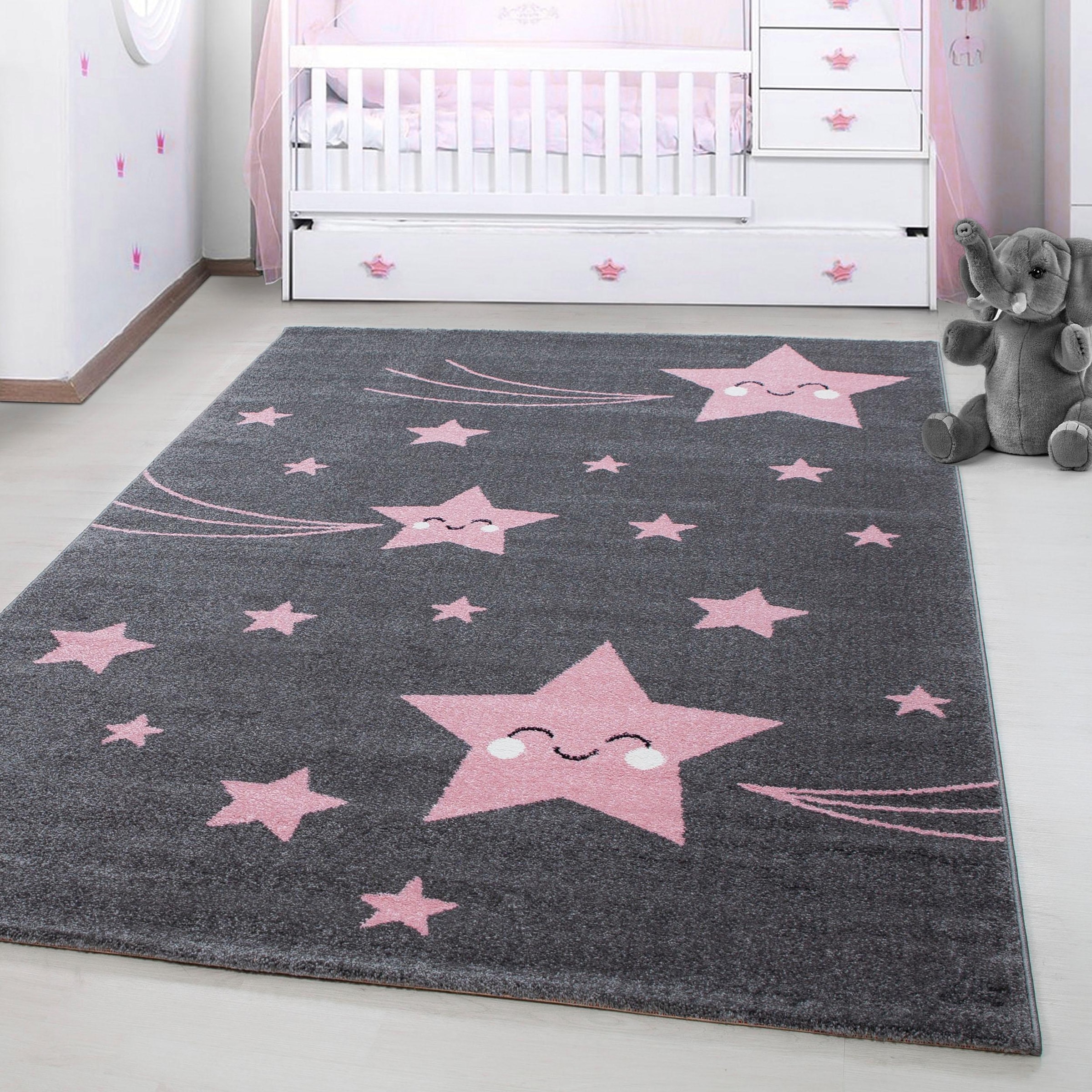 Ayyildiz Teppiche Kinderteppich "Kids 610" rechteckig 12 mm Höhe auch in ru günstig online kaufen