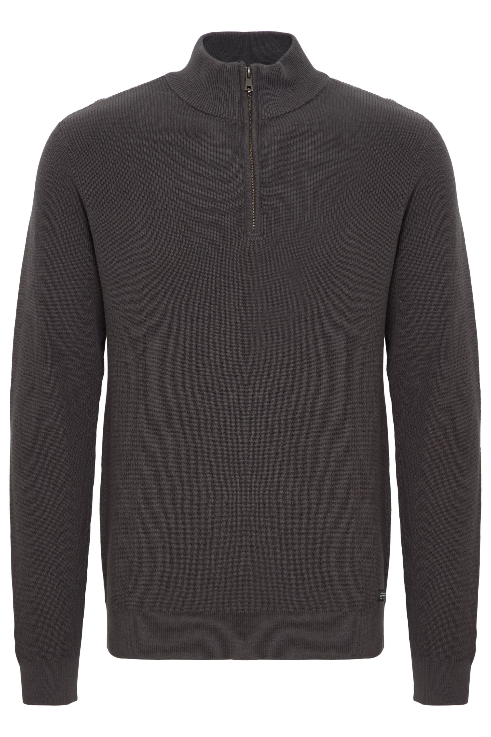 Blend Troyer "BHCodford" Schicker Pullover mit Reißverschlusskragen günstig online kaufen