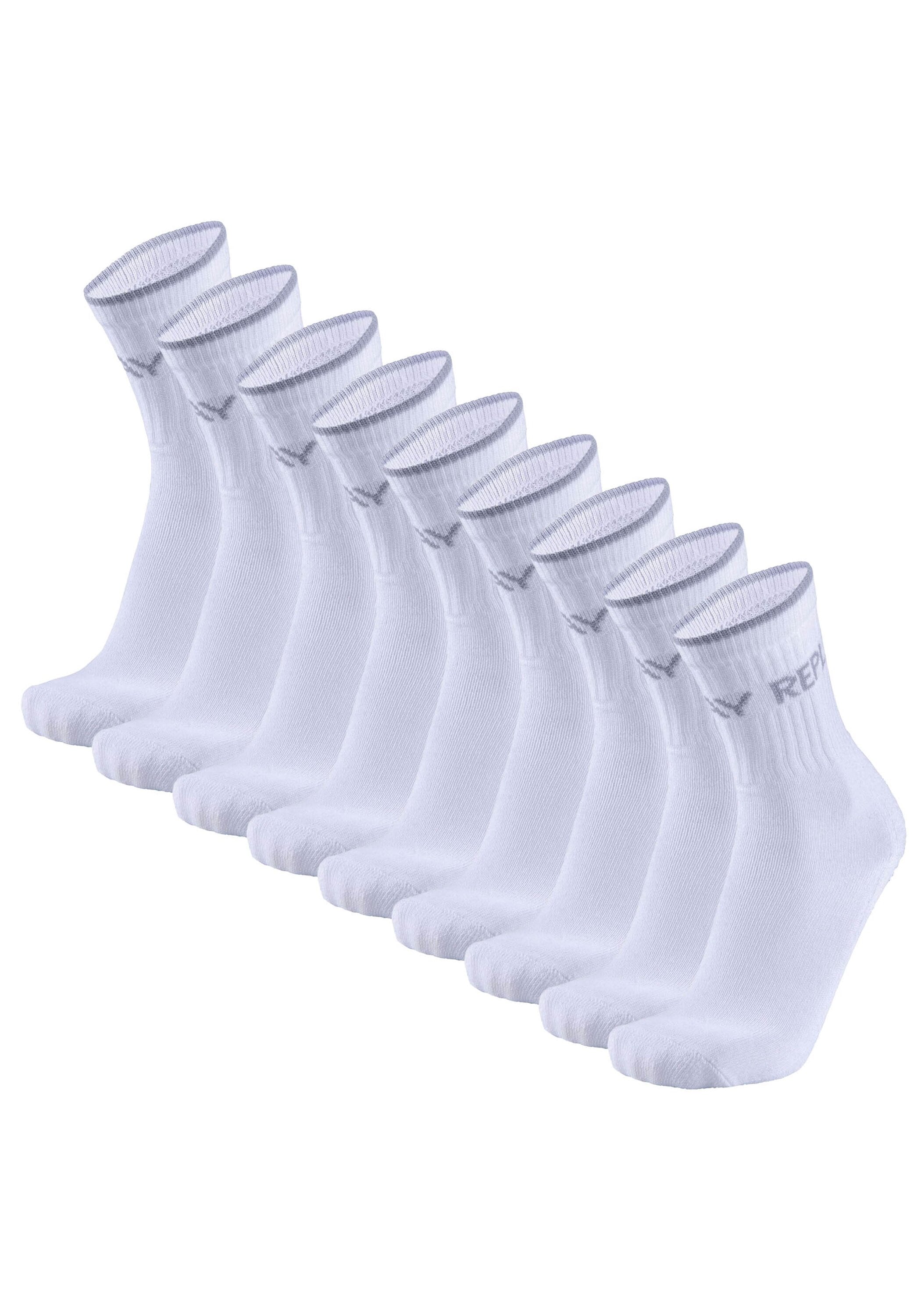 Replay Kurzsocken »Socken REPLAY TENNIS Leg Logo 9Prs Banderole 9er Pack«