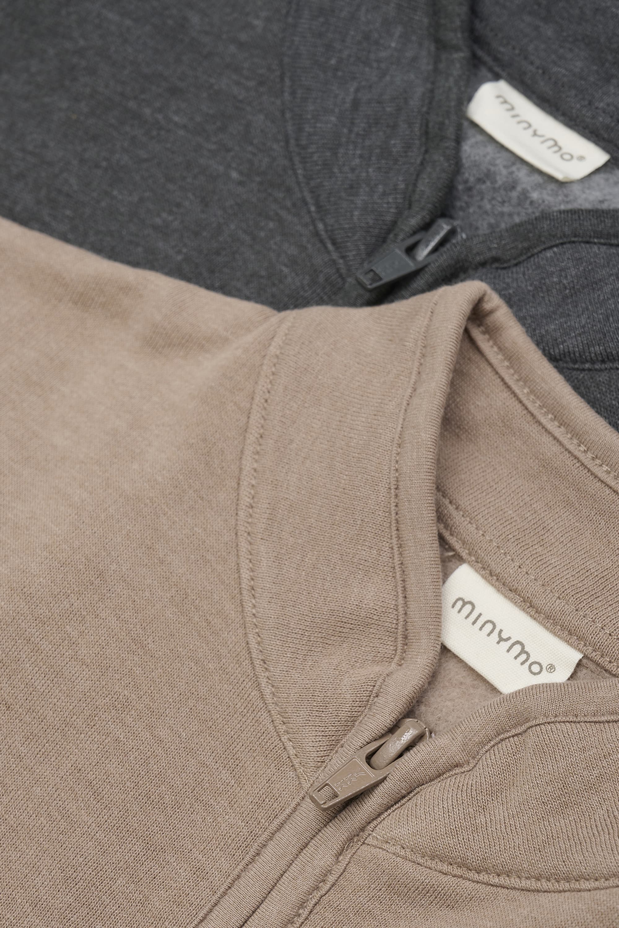 Minymo Troyer »Troyer MISweatshirt w.zip (2-pack)«