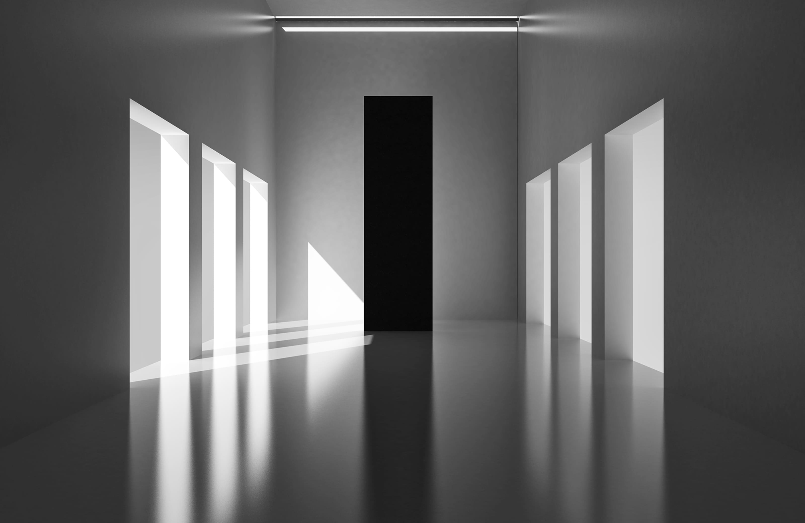 Papermoon Fototapete "Photo-Art ANTONYUS BUNJAMIN (ABE), LICHT UND DIMENSION"