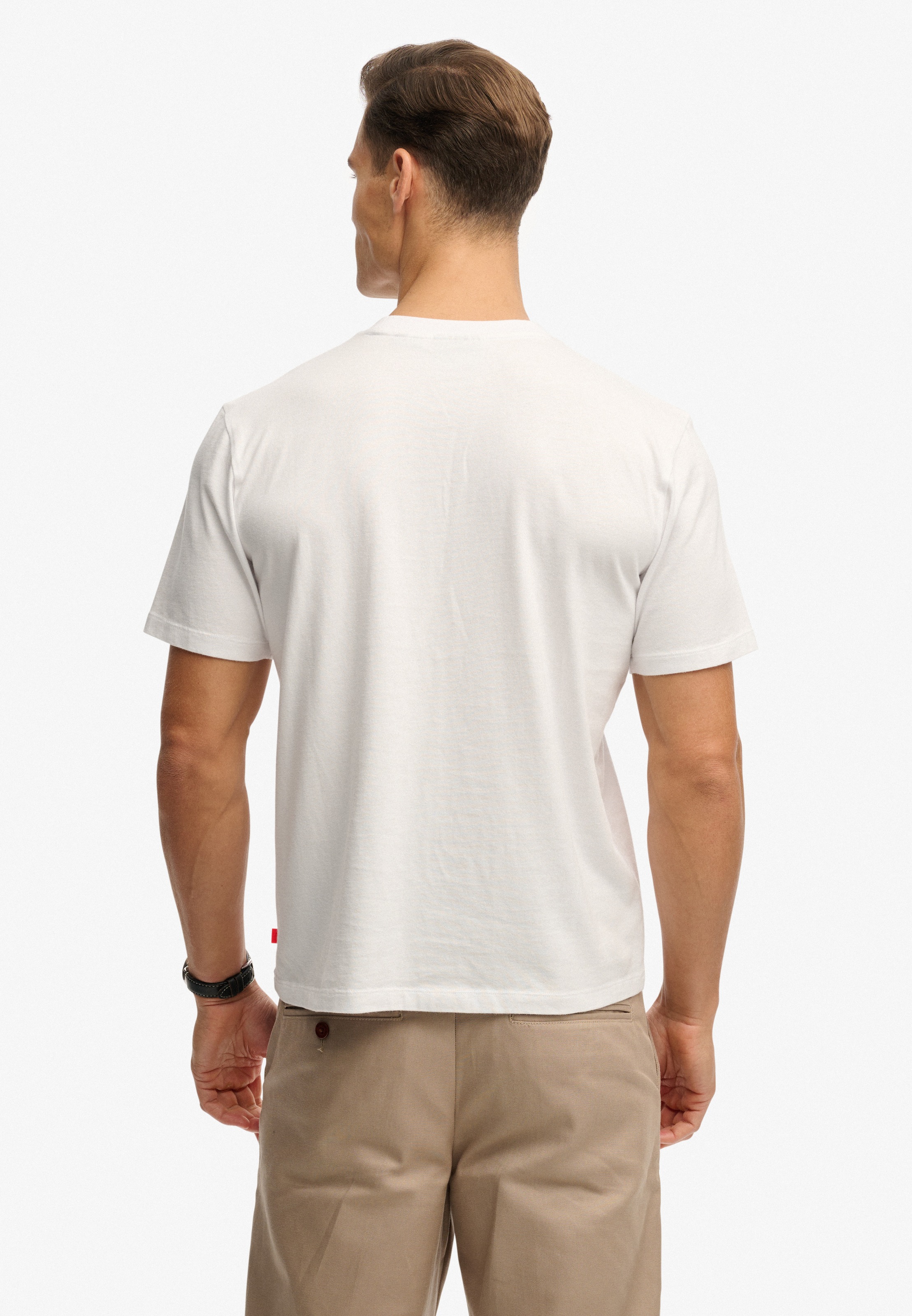 Thumbnail - Superdry Rundhalsshirt "MICRO LOGO TSHIRT" mit Micro-Marken-Logo