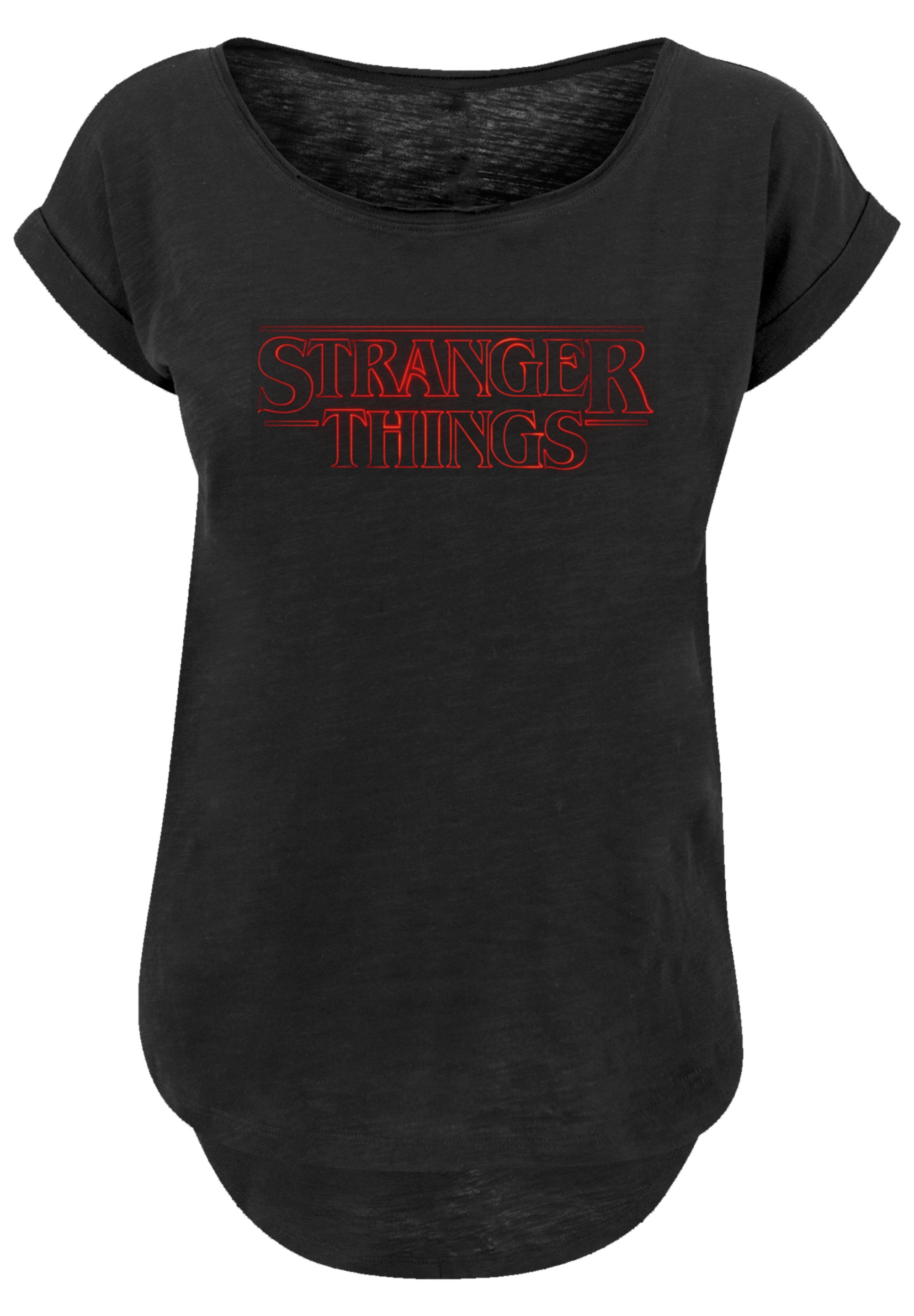 F4NT4STIC T-Shirt »Stranger Things Glow Logo Netflix TV Series«, Premium Qualität
