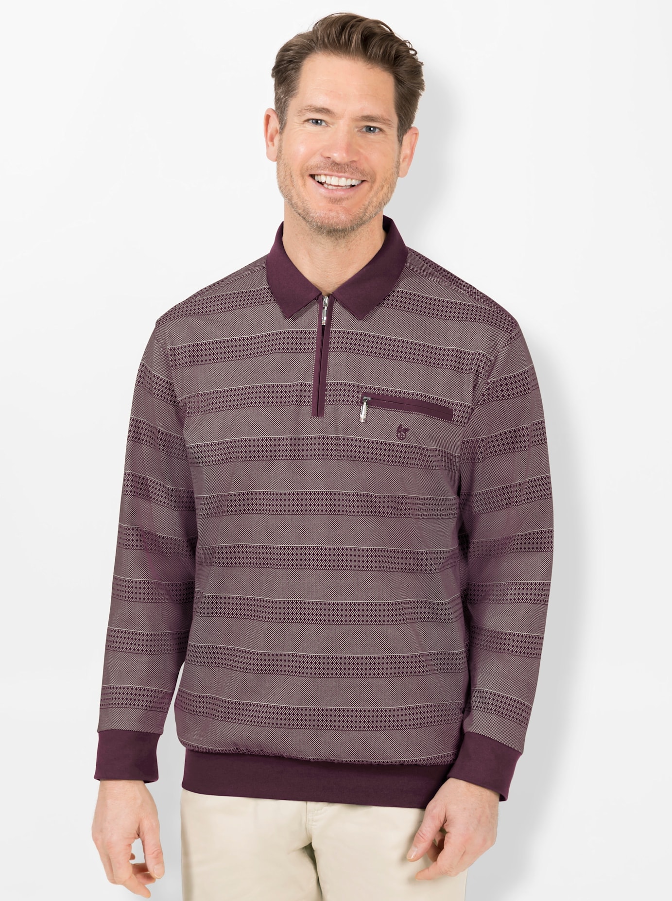 Hajo Poloshirt "Langarm-Poloshirt", 1 Stk. günstig online kaufen